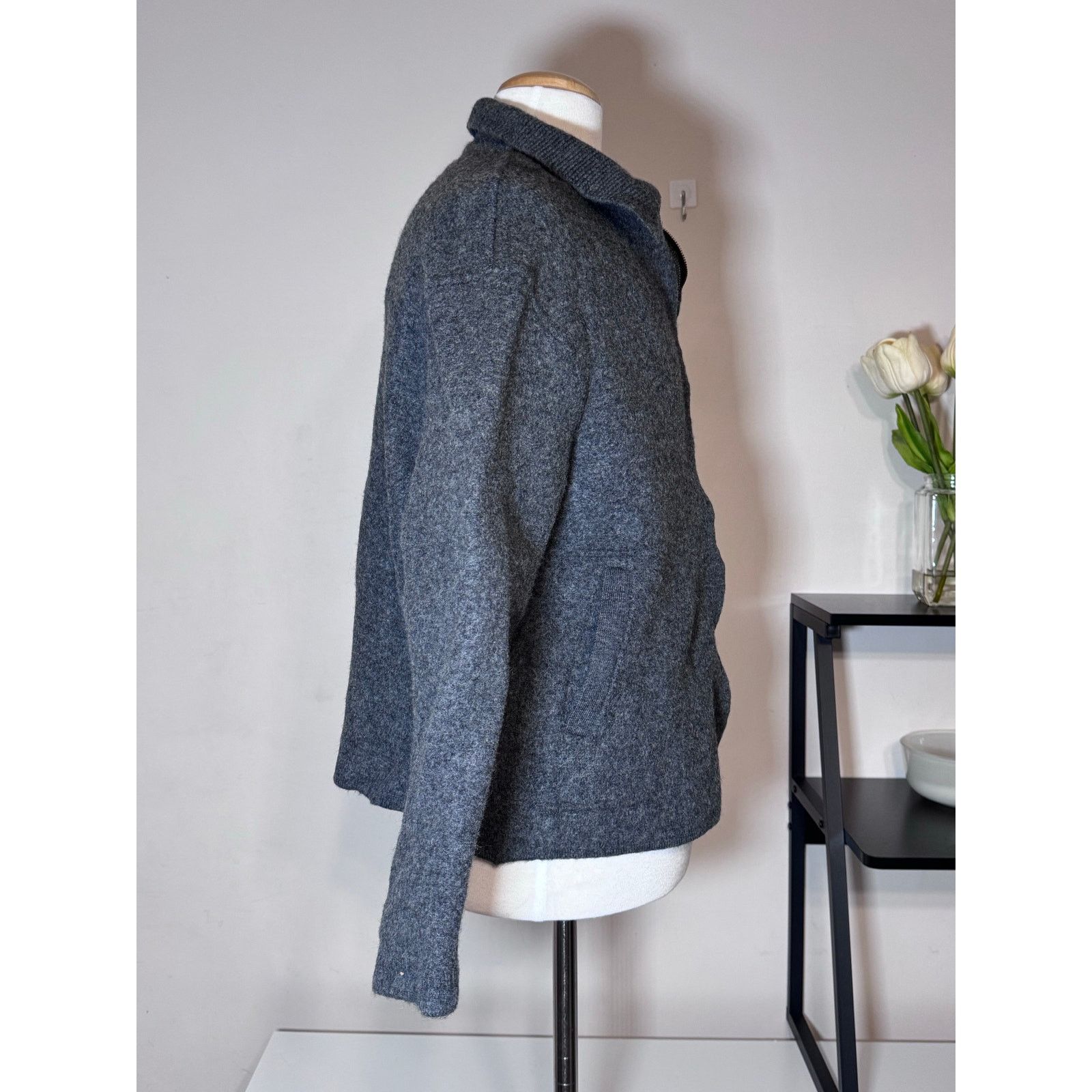 Structure Structure Le Collezioni Vintage 100% Wool Blazer Jacket XL Size XL / US 12-14 / IT 48-50 - 4 Thumbnail