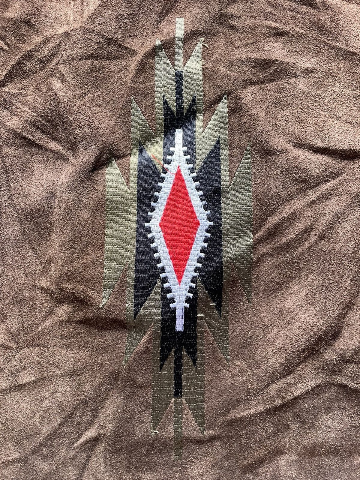 Vintage Vintage Flying Elbow Navajo Native Pigskin Leather Vest Size US S / EU 44-46 / 1 - 4 Thumbnail
