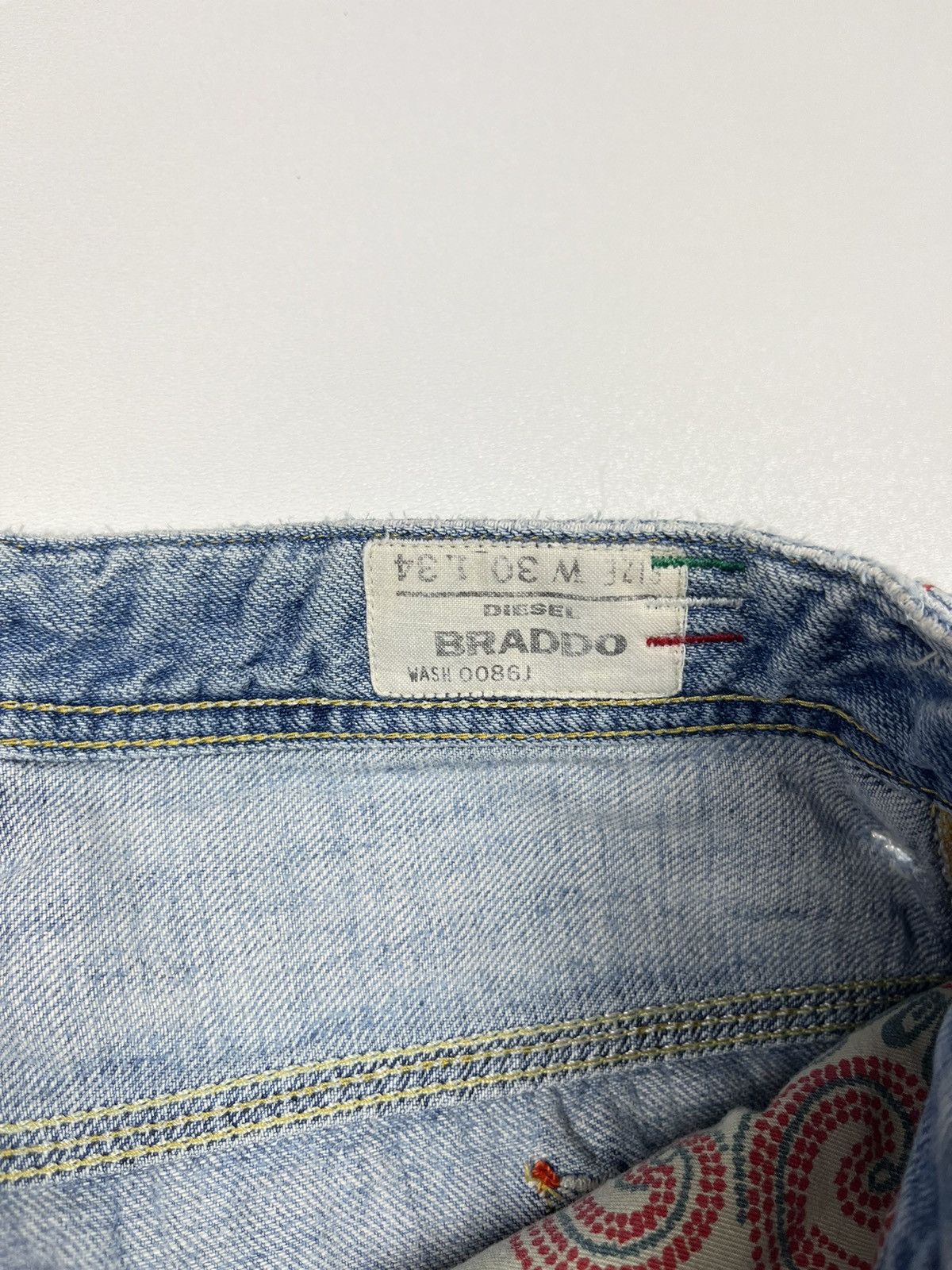 Diesel Vintage Diesel Braddo Carpenter Denim Pants Blue Size 30/34 Size US 30 / EU 46 - 15 Thumbnail