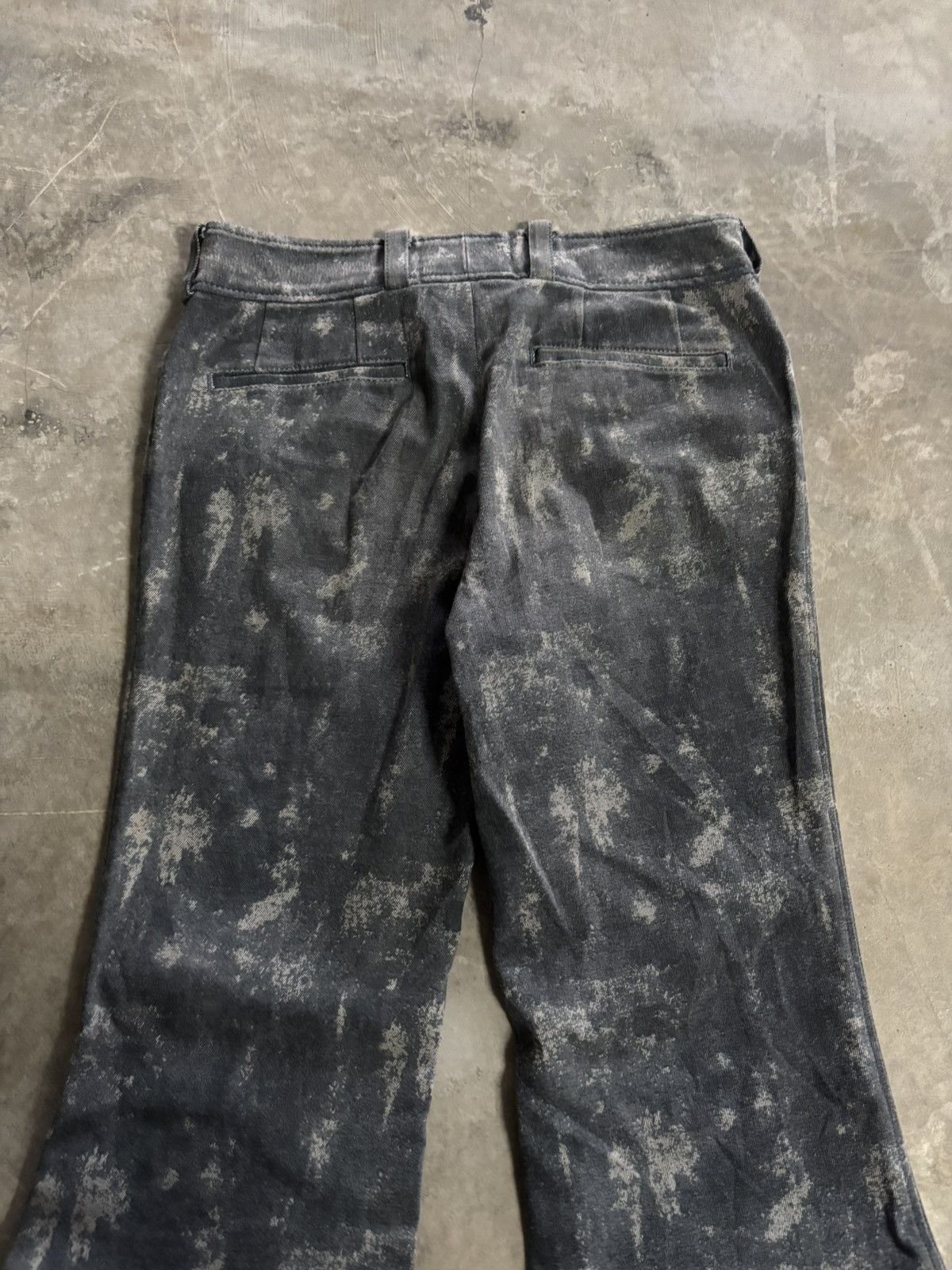 Tornado Mart TORNADO MART super flare japanese denim sick design punk Size US 29 - 16 Thumbnail