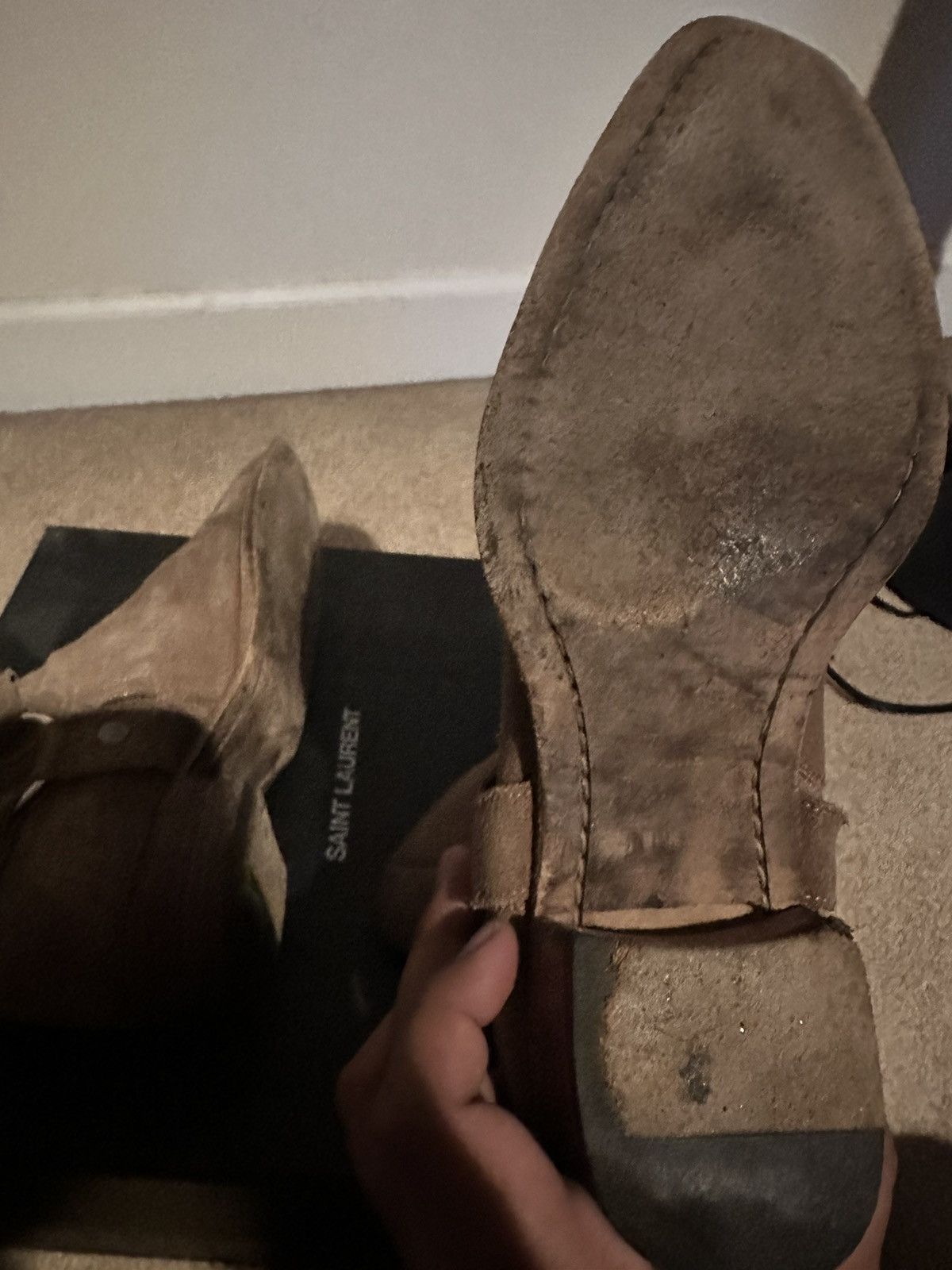 Saint Laurent Paris Saint laurent Paris X Hedi Slimane Wyatt boots Size US 7 / EU 40 - 6 Thumbnail