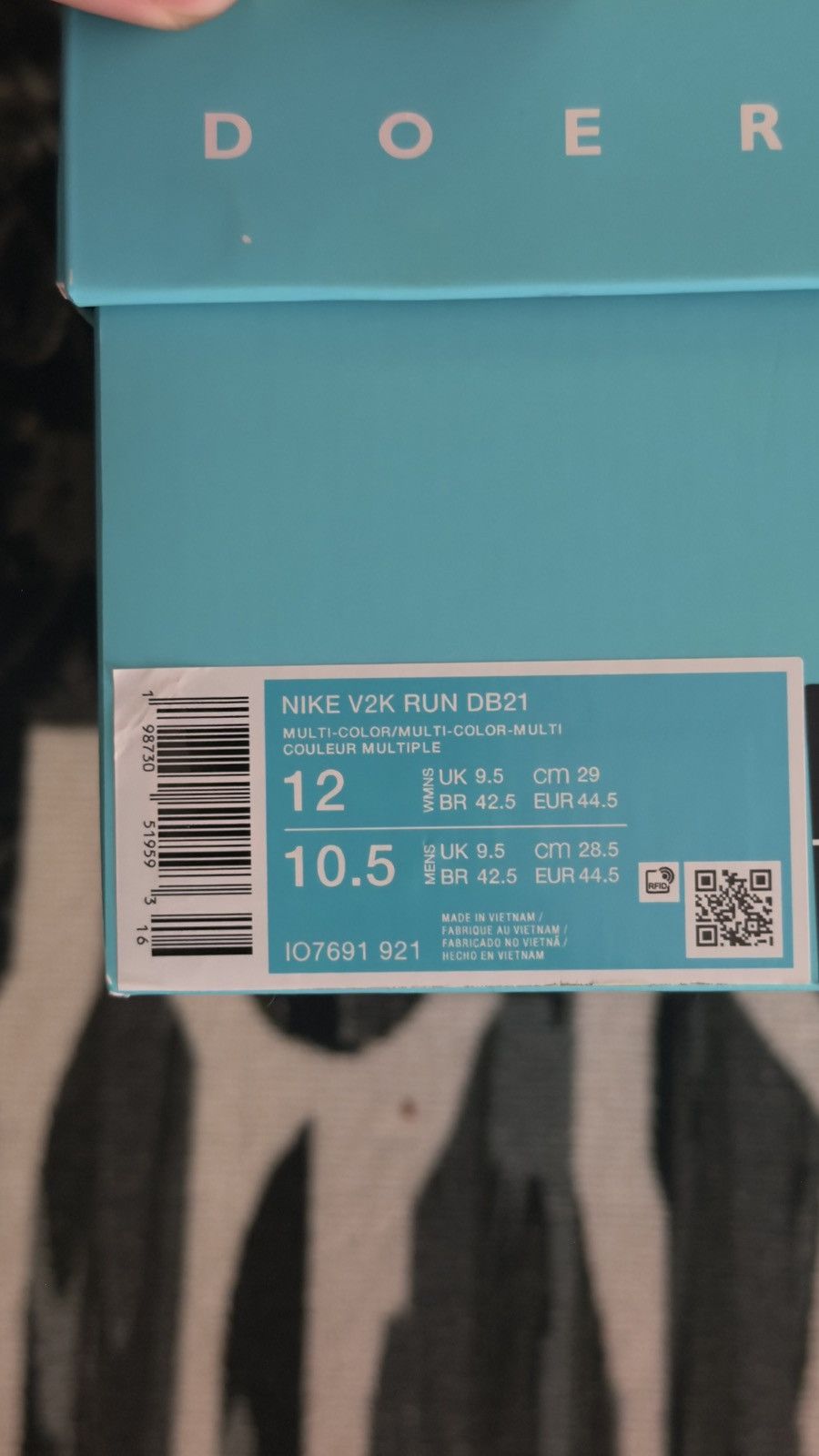 Nike Nike Doernbecher V2K Run - Khovny Vignery - 10.5M/12W Size US 10.5 / EU 43-44 - 5 Thumbnail