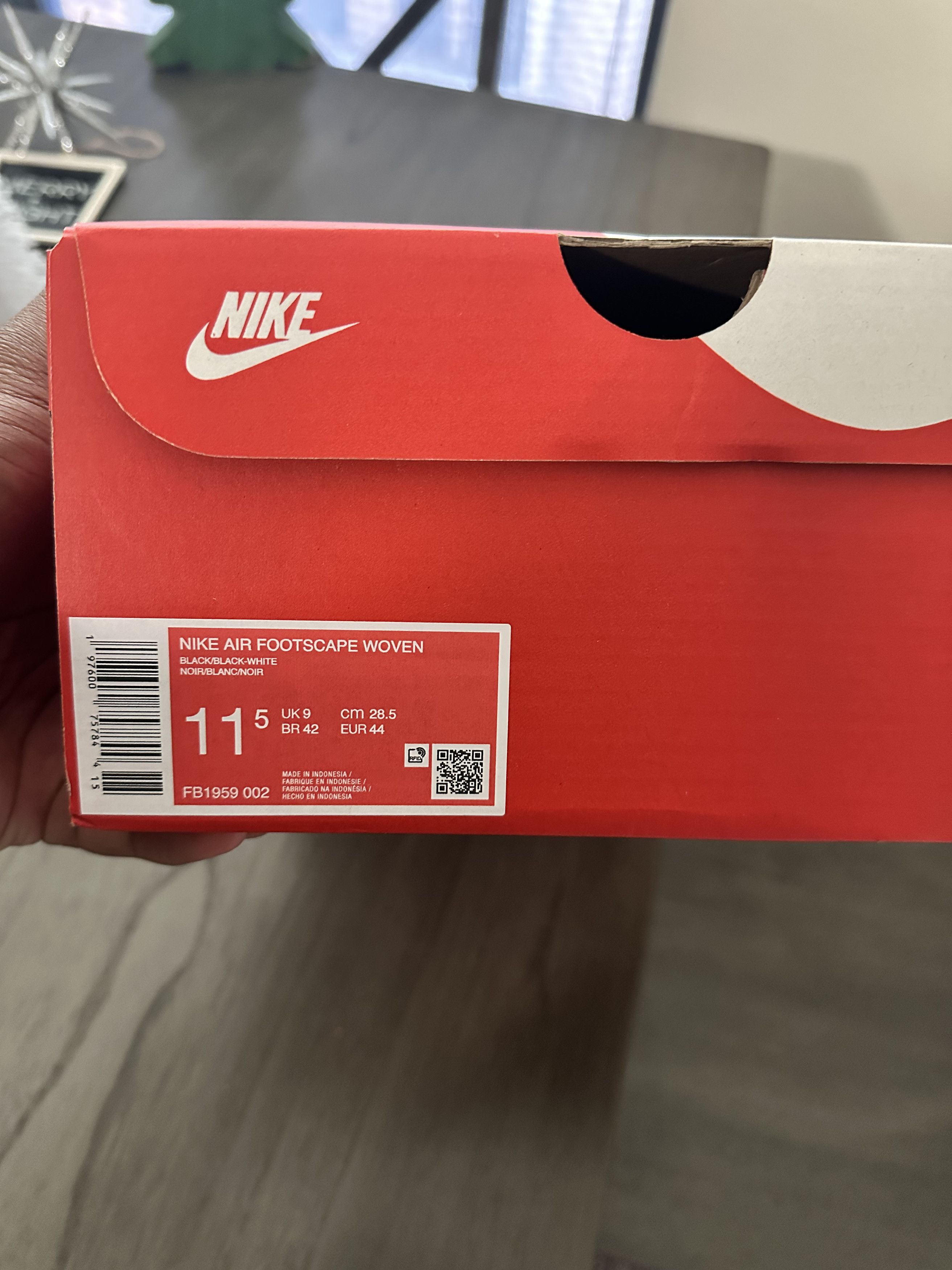 Nike Nike Air Footscape Woven Size US 11.5 / IT 41.5 - 4 Thumbnail
