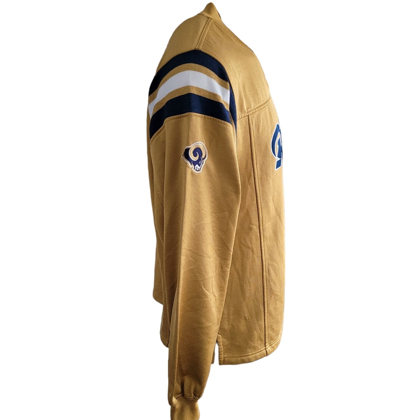 NFL VINTAGE St. Louis Rams Sweatshirt NFL M Shirt Mens Brown 29In Pit 22In 29 Inches 1990s Size US M / EU 48-50 / 2 - 4 Thumbnail