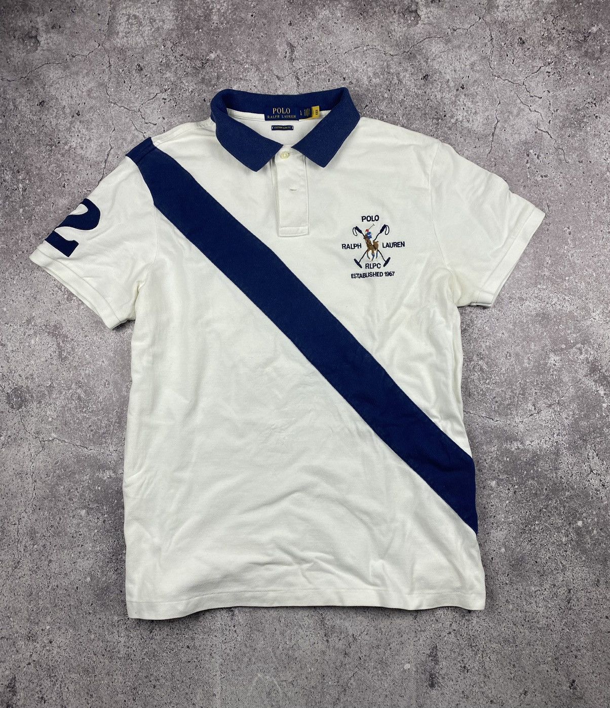 Polo Ralph Lauren × Vintage Vintage Y2K Polo Ralph Lauren #2 Chief Keef Royal Polo Size US L / EU 52-54 / 3 - 3 Thumbnail