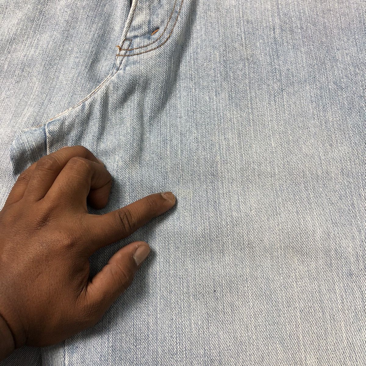 Vintage Vintage 90s Faded BIG JOHN Baggy Jeans Size US 30 / EU 46 - 11 Thumbnail