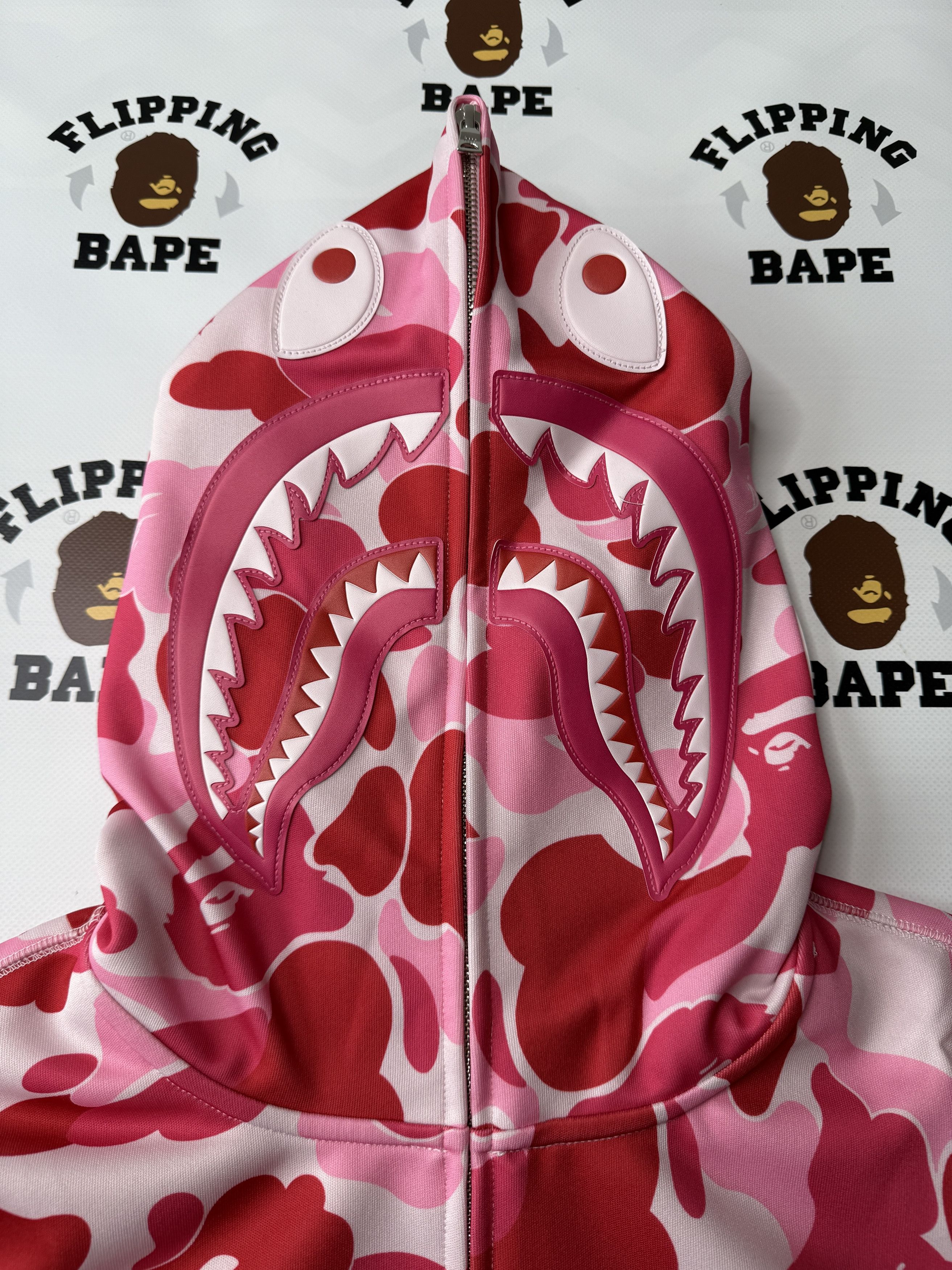 Bape BAPE ABC CAMO POLYESTER RELAXED FIT SHARK FULL ZIP HOODIE Size US L / EU 52-54 / 3 - 4 Thumbnail