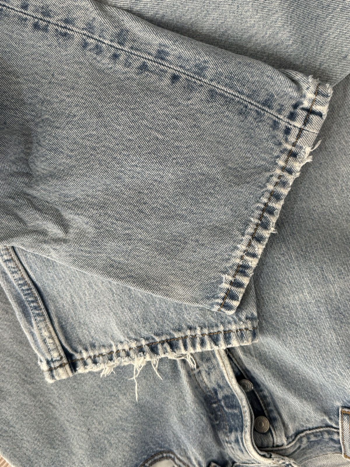 Levi's Vintage Clothing Vintage 00’s Levi’s 501 XX Denim Washed Jeans Size US 30 / EU 46 - 10 Thumbnail