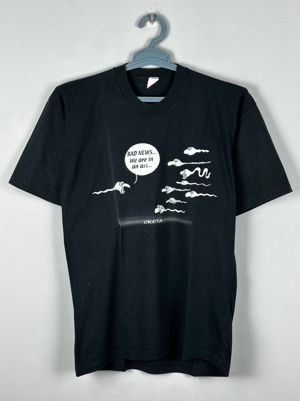 Vintage Vintage 00’s “Sperm” Dirty Joke Adult Humor Tee Size US M / EU 48-50 / 2 - 2 Thumbnail