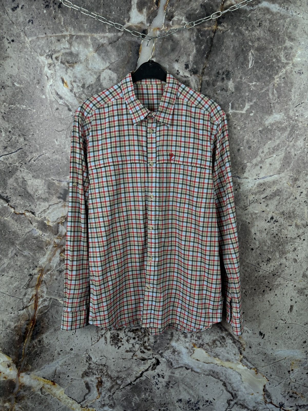 Fjallraven Men’s Fjallraven Shirt Button Up Streetwear Size XL Size US XL / EU 56 / 4 - 1 Thumbnail