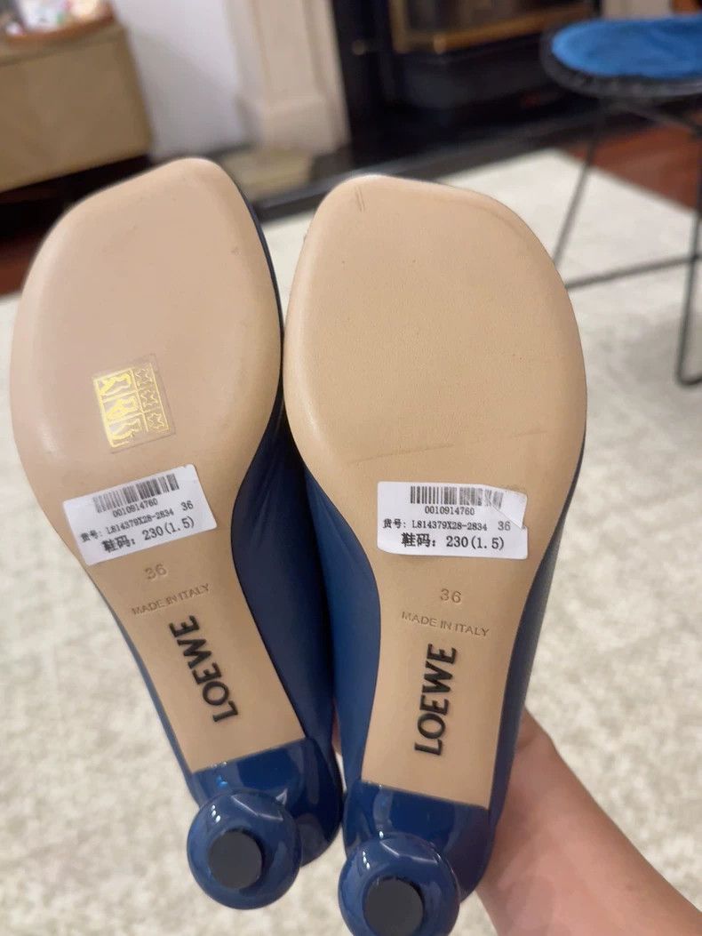 Loewe LOEWE Blue Toy Mule Shoes Size US 5.5 / IT 35.5 - 3 Thumbnail