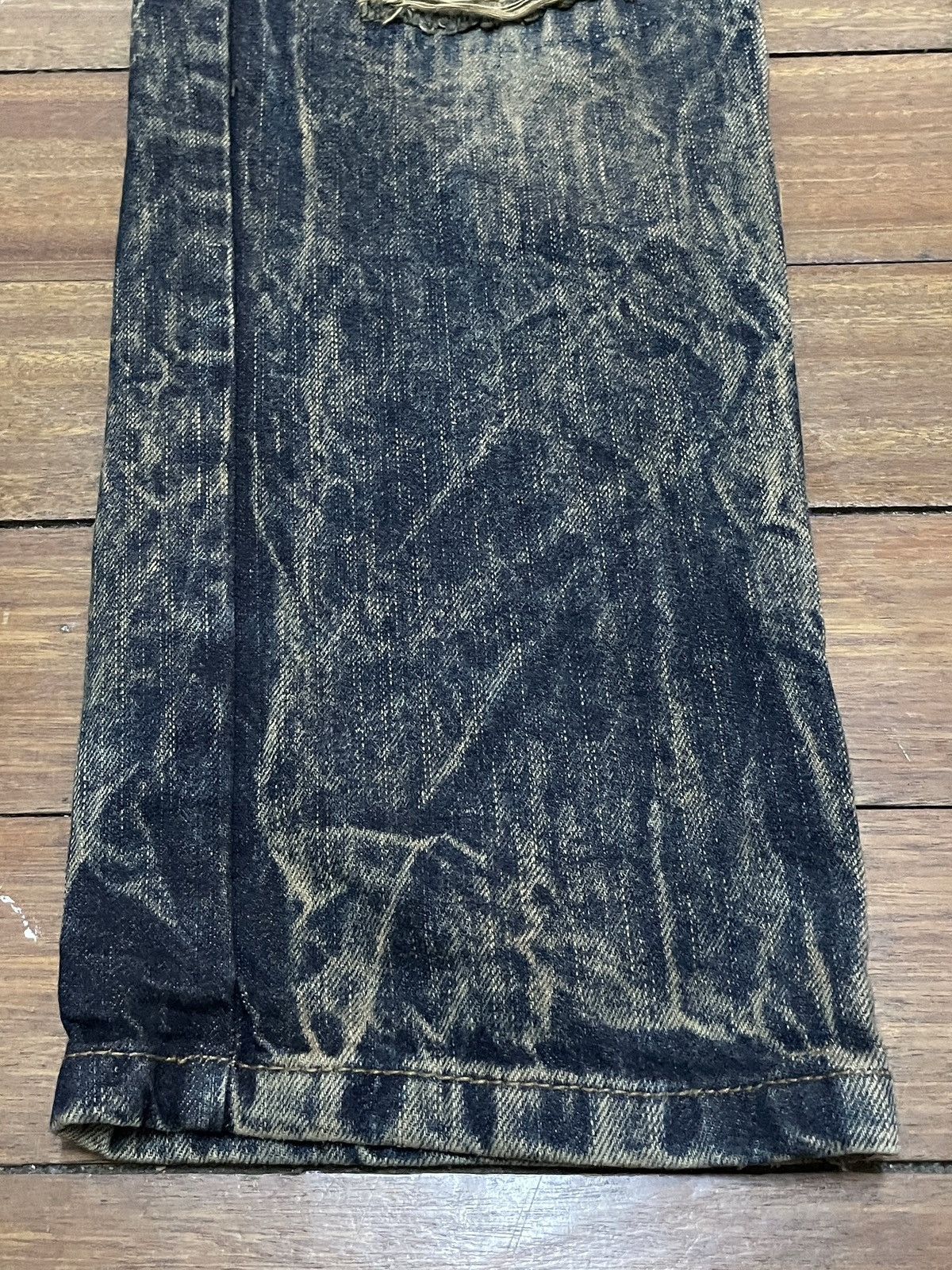 Southpole Rare Design Vintage Brand South Pole Distressed Jeans 2000s Size US 34 / EU 50 - 5 Thumbnail