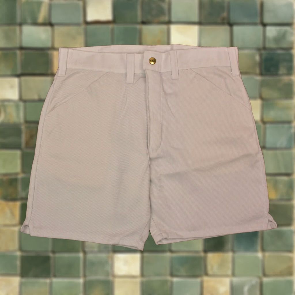 Vintage Ely Shorts Shirt White 1960s Vintage NOS 60s Cotton Waist 32 Mens Size US 32 / EU 48 - 1 Thumbnail
