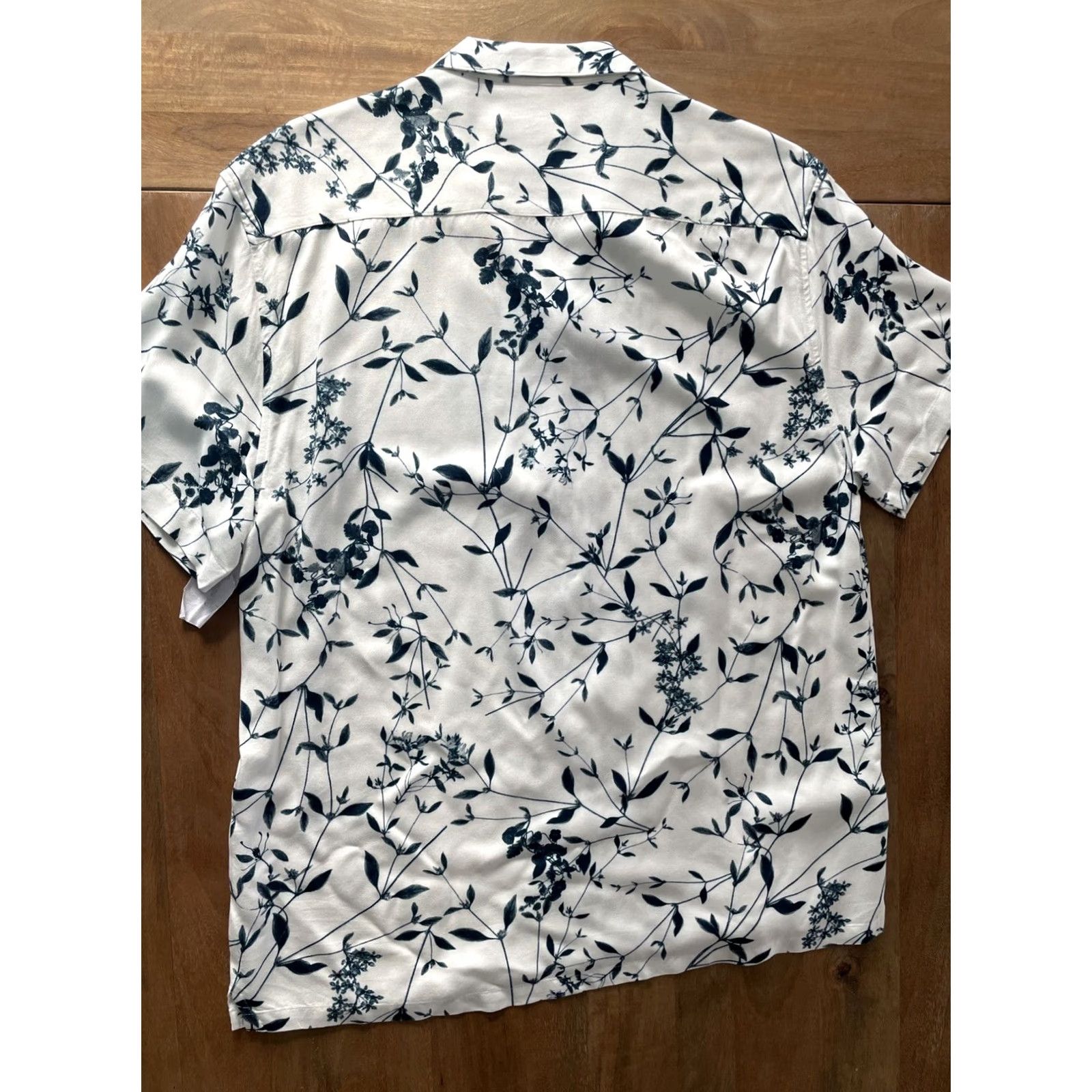 Vintage RCHLO Floral Print Hawaiian Camp Shirt Mens L Tropical Vacation Short Sleeve Size US L / EU 52-54 / 3 - 2 Thumbnail