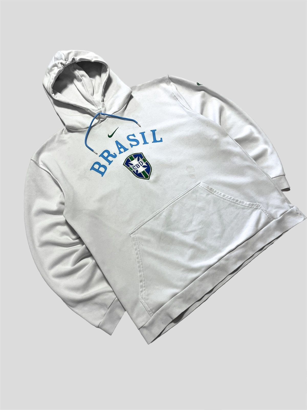 Nike Nike Vintage Center Swoosh Hoodie Size US XL / EU 56 / 4 - 2 Thumbnail