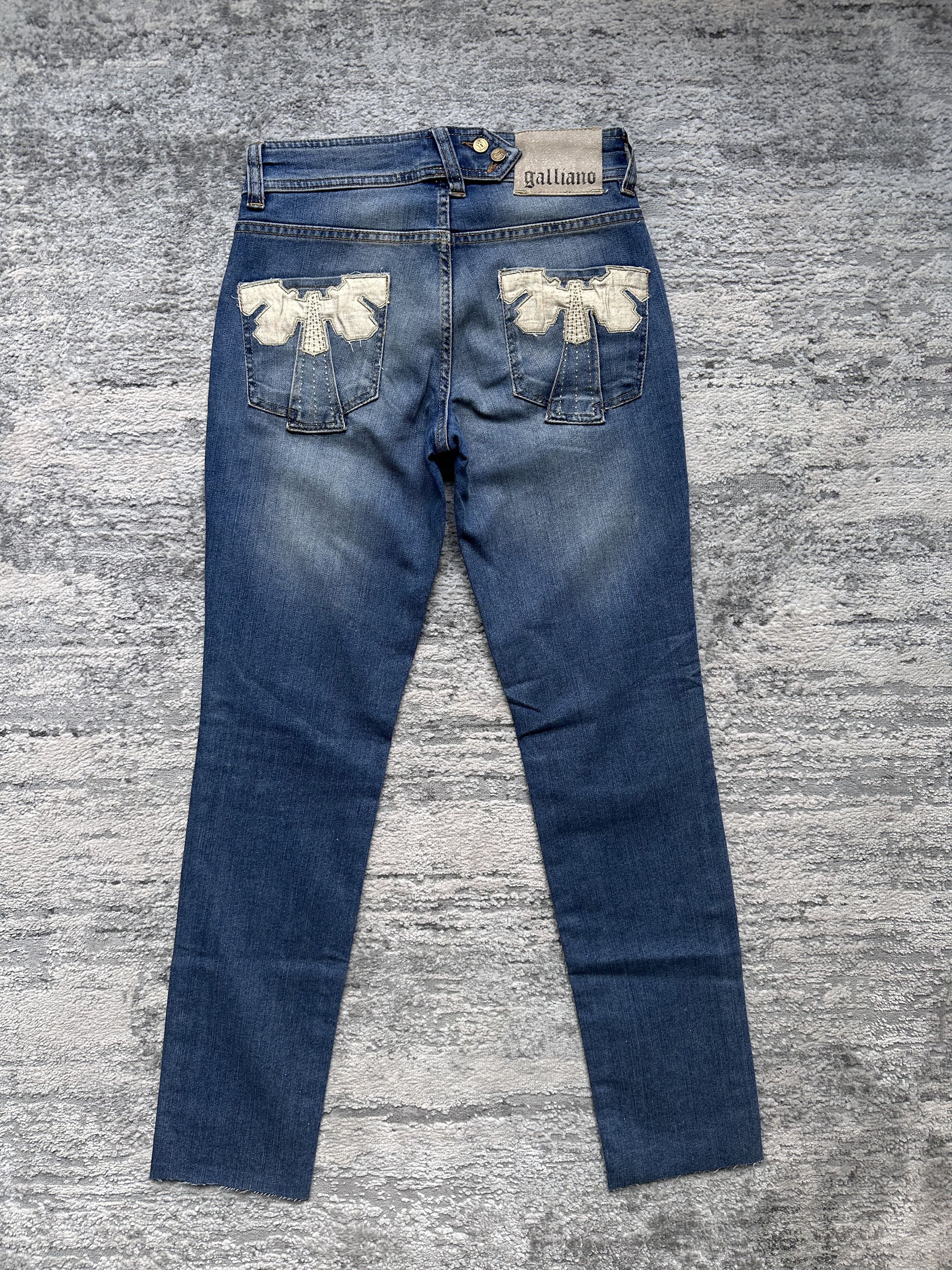 John Galliano John Galliano y2k jeans Size 28" / US 6 / IT 42 - 1 Thumbnail