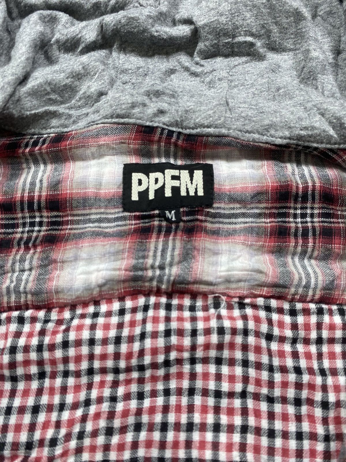 PPFM 2000s PPFM Zipper Flannel hoodie Size US M / EU 48-50 / 2 - 5 Thumbnail