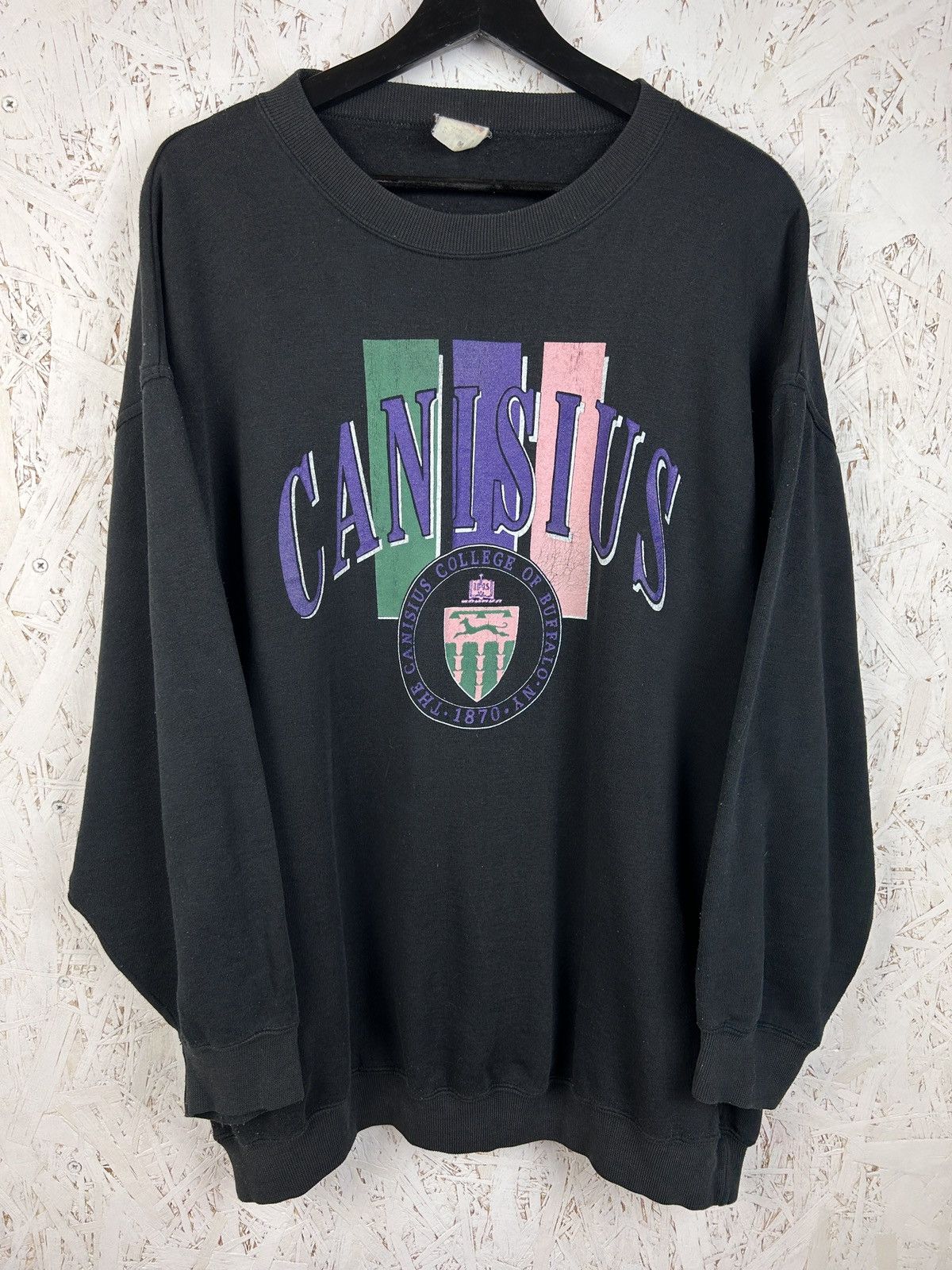 Vintage 90s Vintage Canisius Buffalo University College Crewneck Size US M / EU 48-50 / 2 - 1 Thumbnail