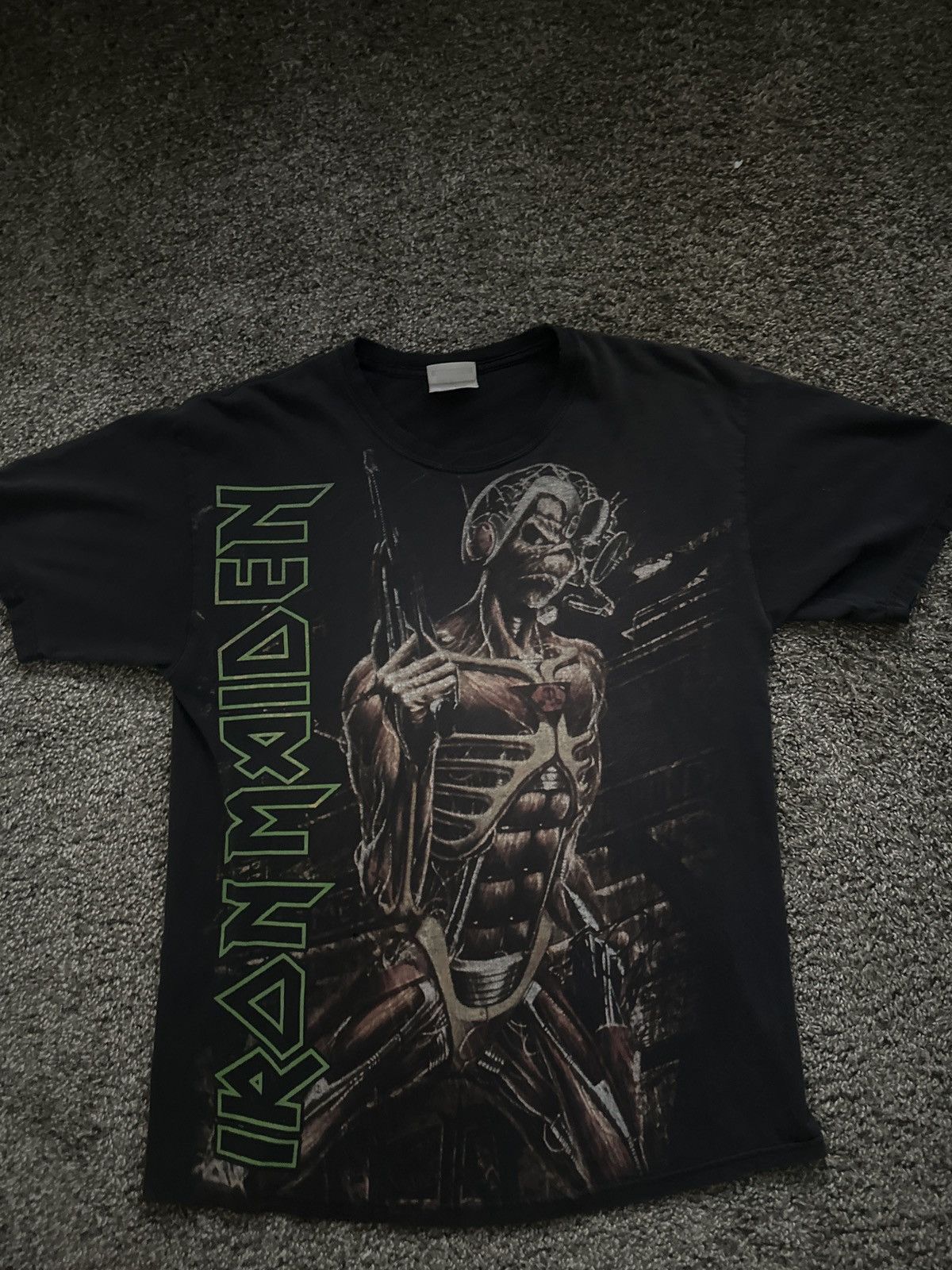 Hanes iron maiden vintage heavyweight tee shirt Size US M / EU 48-50 / 2 - 1 Thumbnail