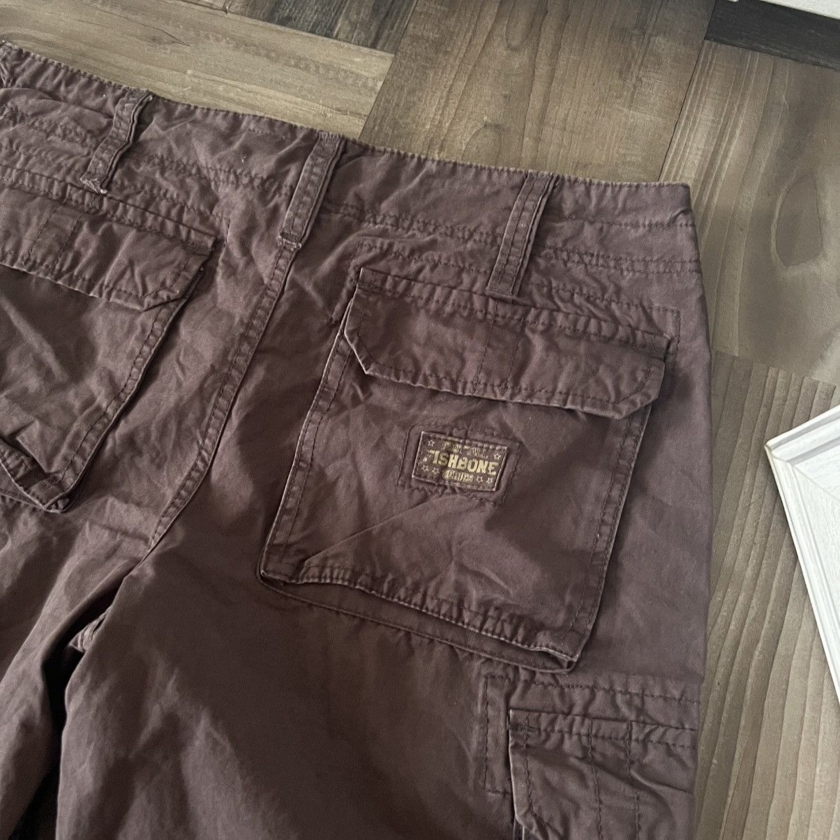 Japanese Brand Japanese Brand Cargo Pants Fishbone Vintage Size US 32 / EU 48 - 16 Thumbnail