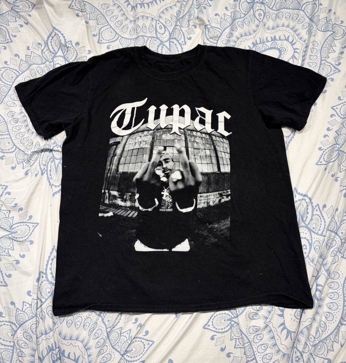 Vintage Tupac Shirt Large Size US L / EU 52-54 / 3 - 1 Thumbnail