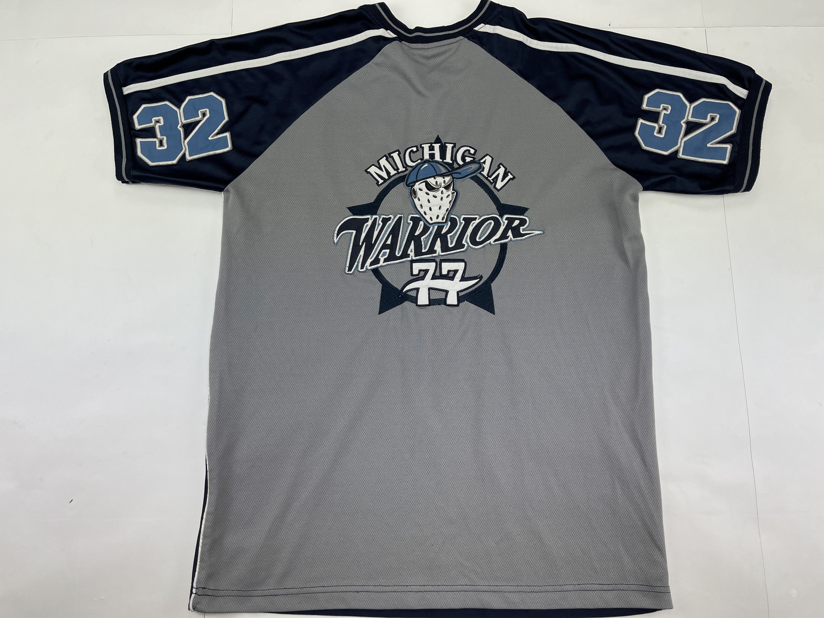 Rap Tees × Vintage Michigan Warrior jersey, vintage hip hop t-shirt, 90s size M Size US M / EU 48-50 / 2 - 2 Thumbnail