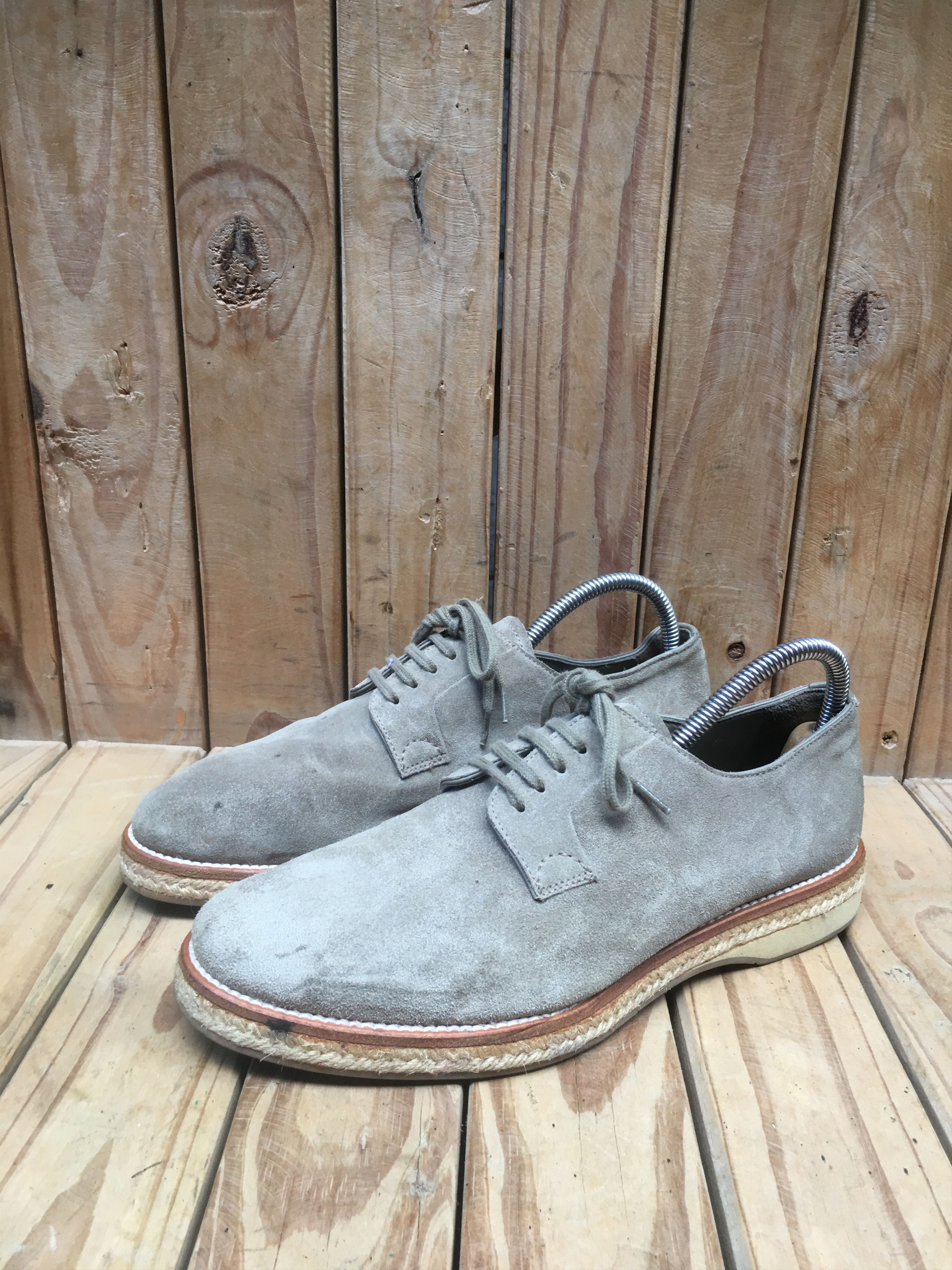 Prada Prada derby Mens Grey suede Leather Shoes Size UK 6 Size US 7 / EU 40 - 2 Thumbnail