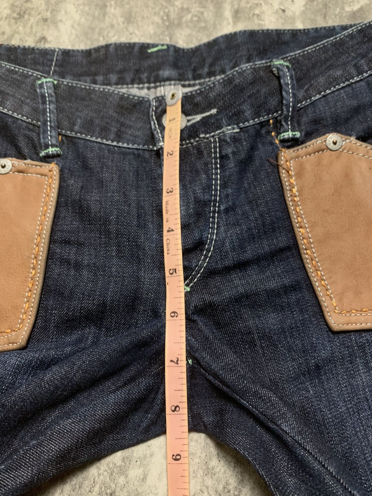 Evisu Y2K Evisu Paris Donna Osaka Mix Leather on Pocket Size 32" / US 10 / IT 46 - 18 Thumbnail