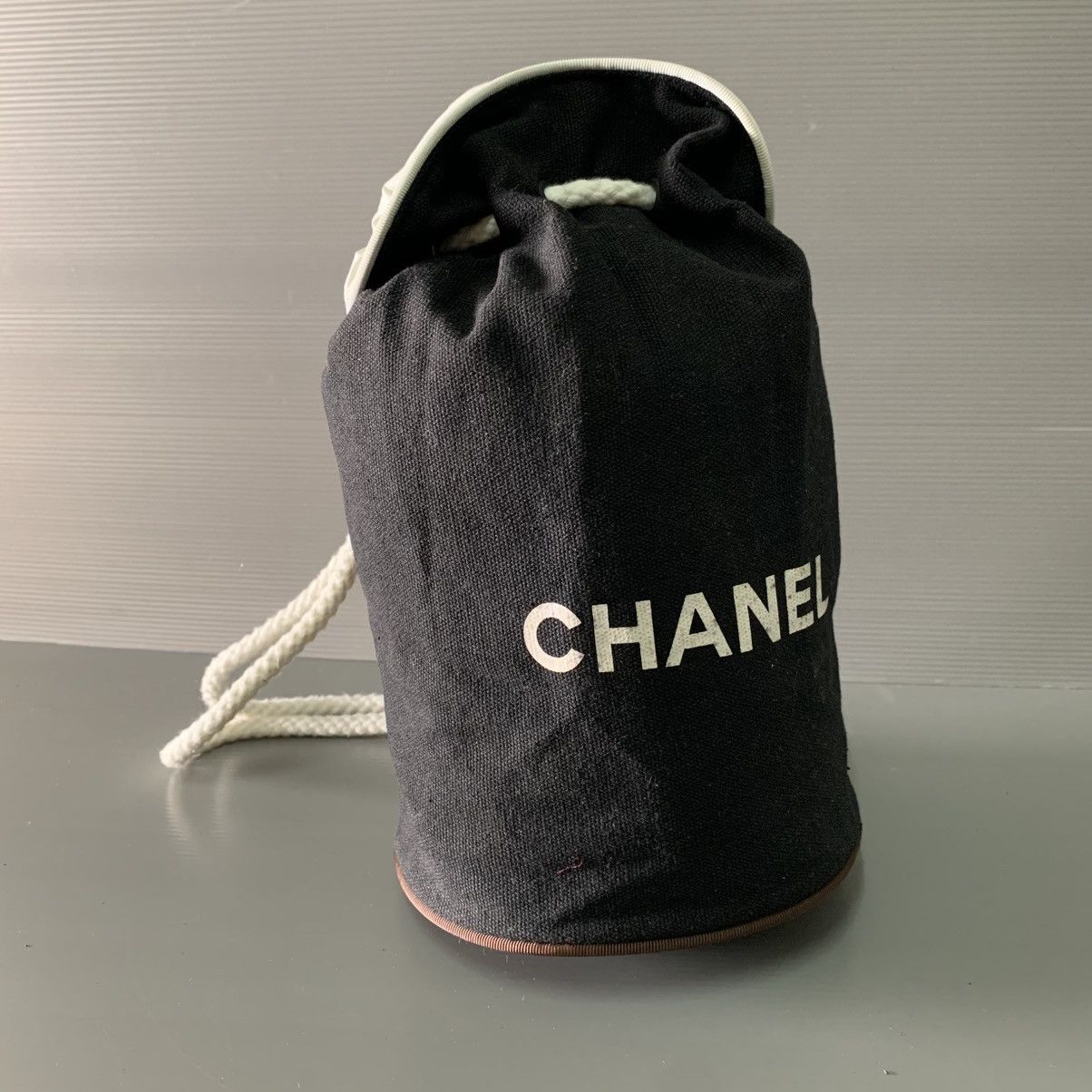 Vintage Chanel Canvas Mini Backpack Size ONE SIZE - 5 Thumbnail