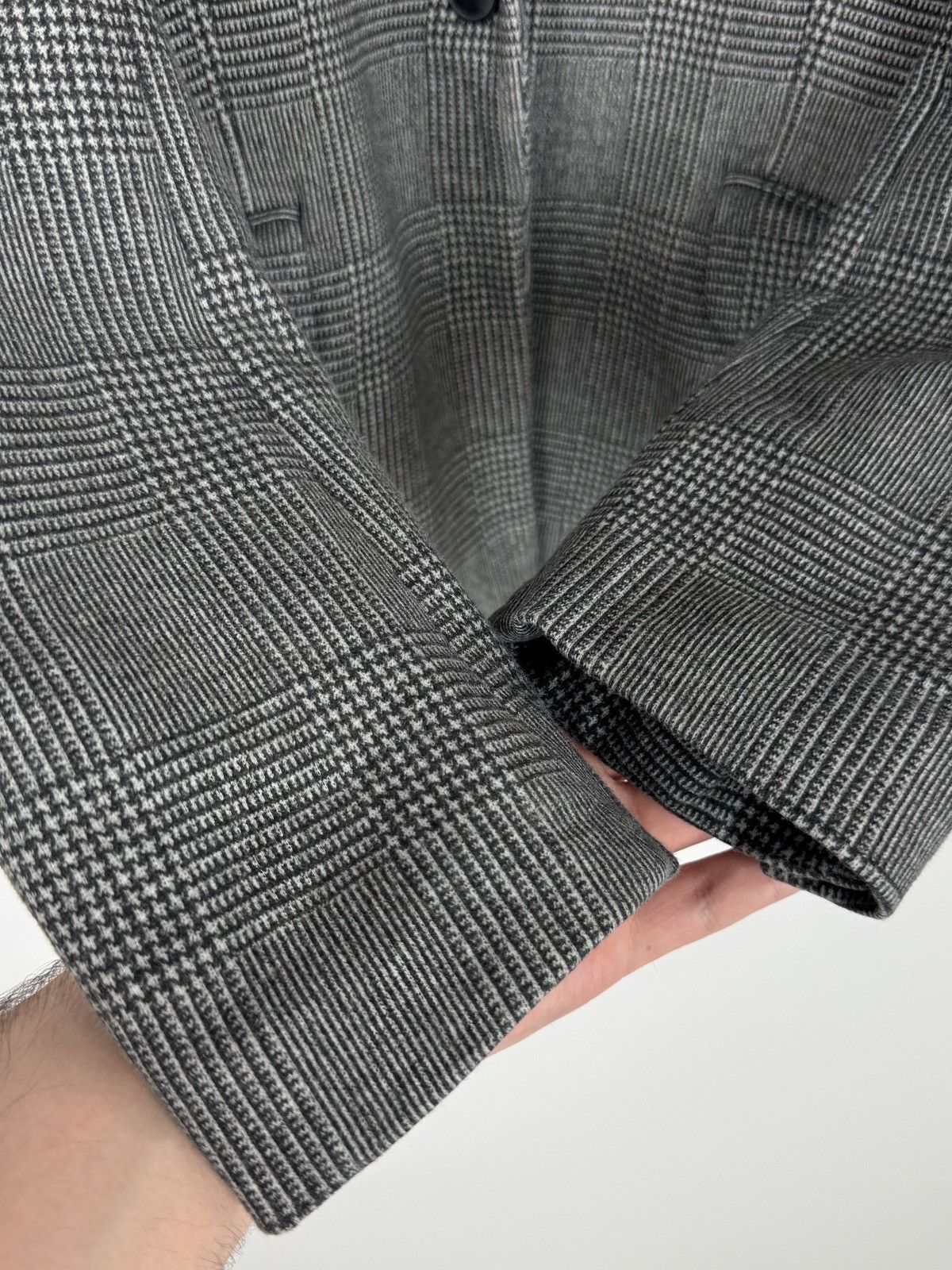 Rag & Bone Rag&Bone New York Gray Check Cotton Margot Blazer Jacket 4 Size S / US 4 / IT 40 - 6 Thumbnail