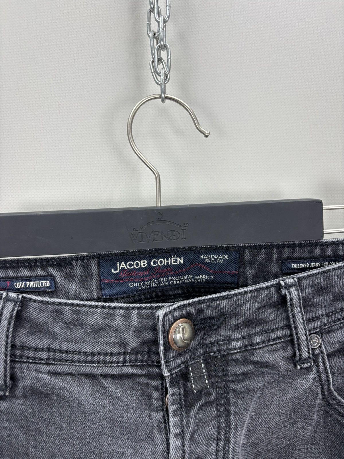 Jacob Cohen Mens jeans Jacob Cohen Size 35 Color Black Size US 35 - 5 Thumbnail