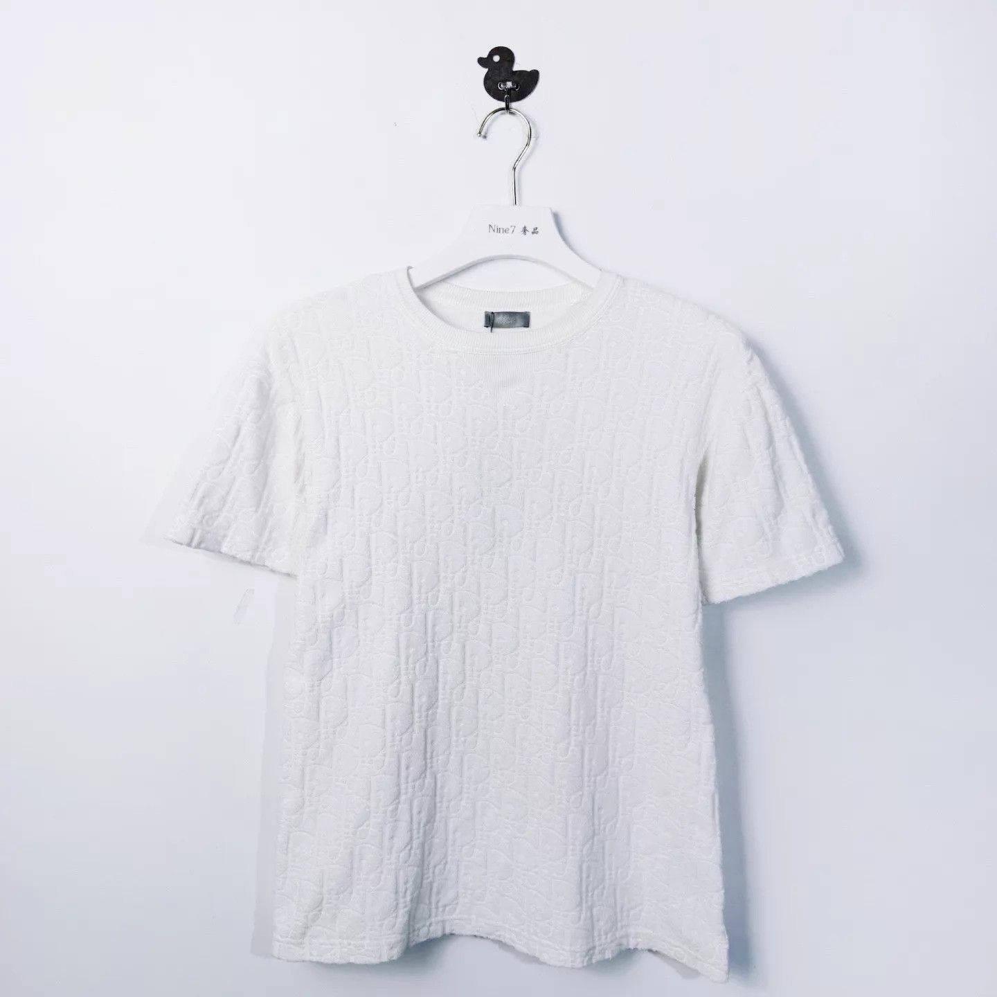 Dior Dior Oblique Logo Towel Short Sleeve Tee White XS Size US XS / EU 42 / 0 - 1 Thumbnail