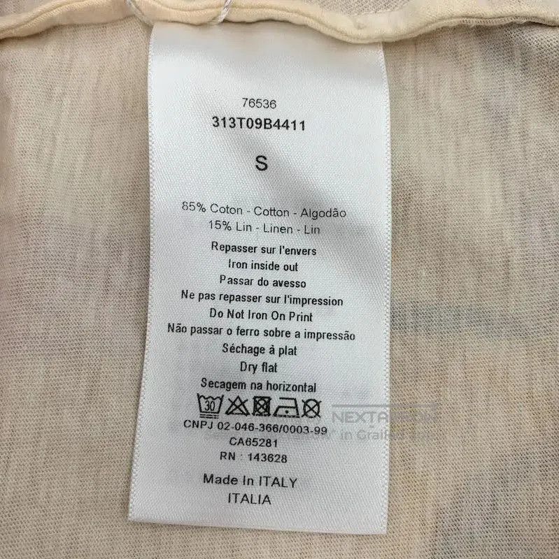 Dior Dior Yellow Cotton Women's T. Size S / US 4 / IT 40 - 7 Thumbnail