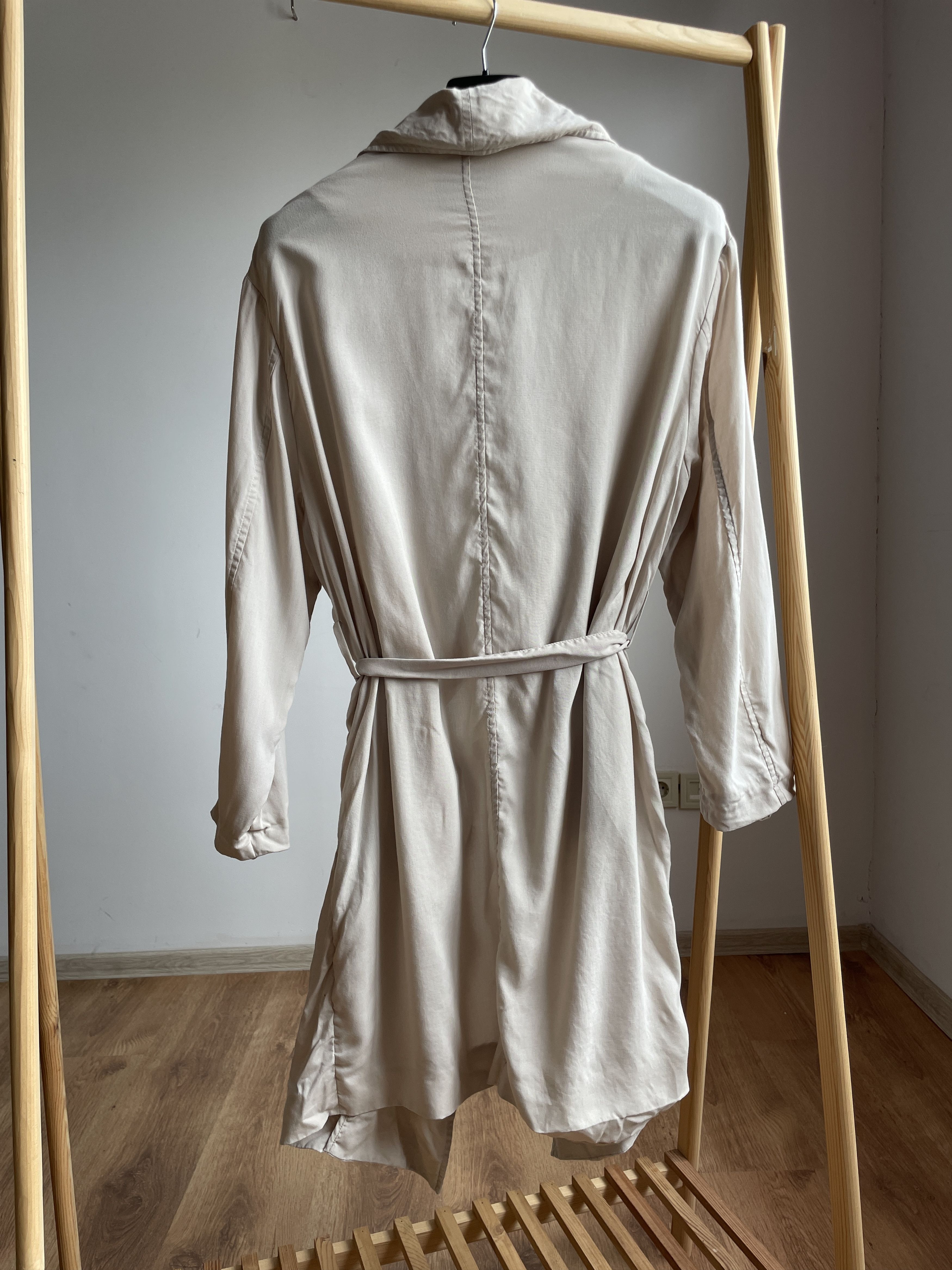 Allsaints Allsaints Womens Elsa Lyocell Open Front Belt Coat Size S / US 4 / IT 40 - 2 Thumbnail