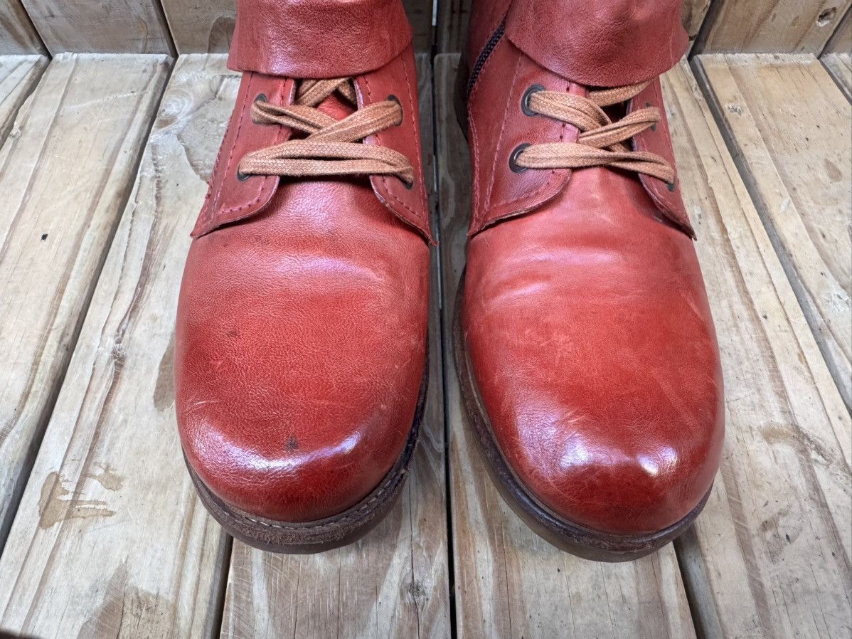 A.S.98 A.s 98 Red boho Women’s leather boots EUR 40 USA 9-9.5 UK 7 Size US 10 / IT 40 - 8 Thumbnail