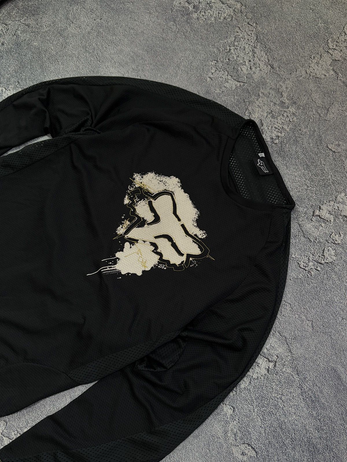 Fox Racing Fox Racing Jersey L Black Mesh MX MTB Made in Brazil Size US L / EU 52-54 / 3 - 7 Thumbnail