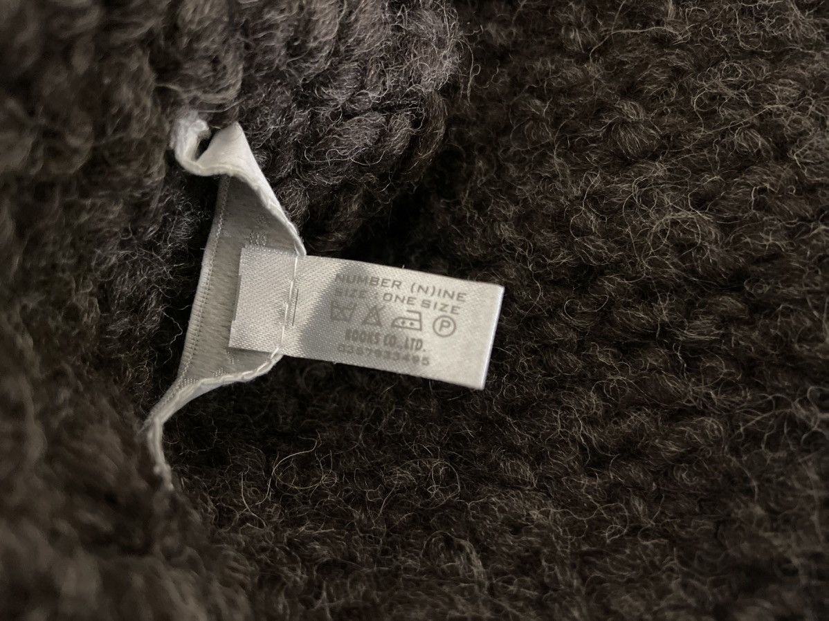 Number (N)ine (Takahiro Miyashita) wool long scarf