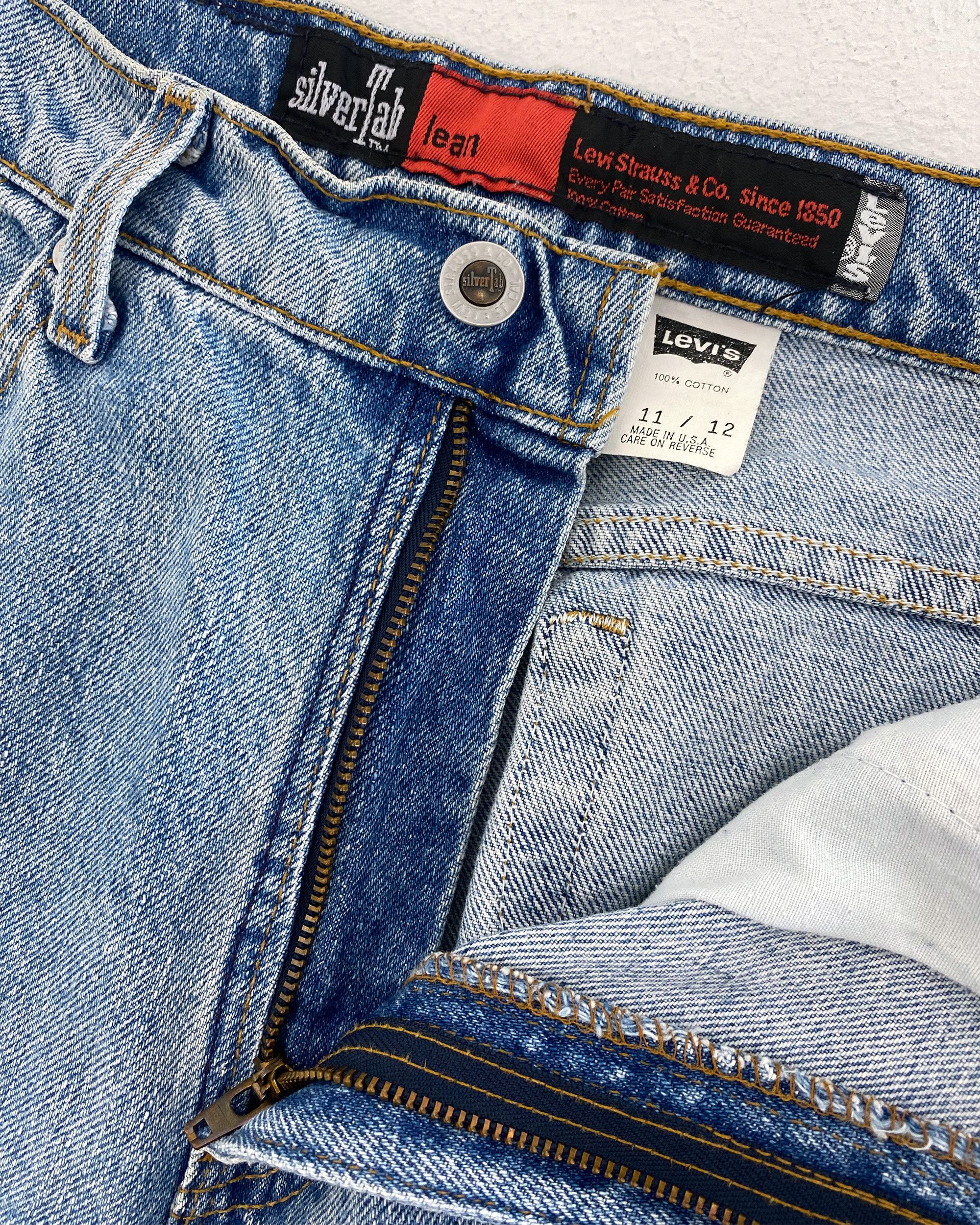 Levi's 1994 Silver Tab USA Denim Size US 30 / EU 46 - 5 Thumbnail