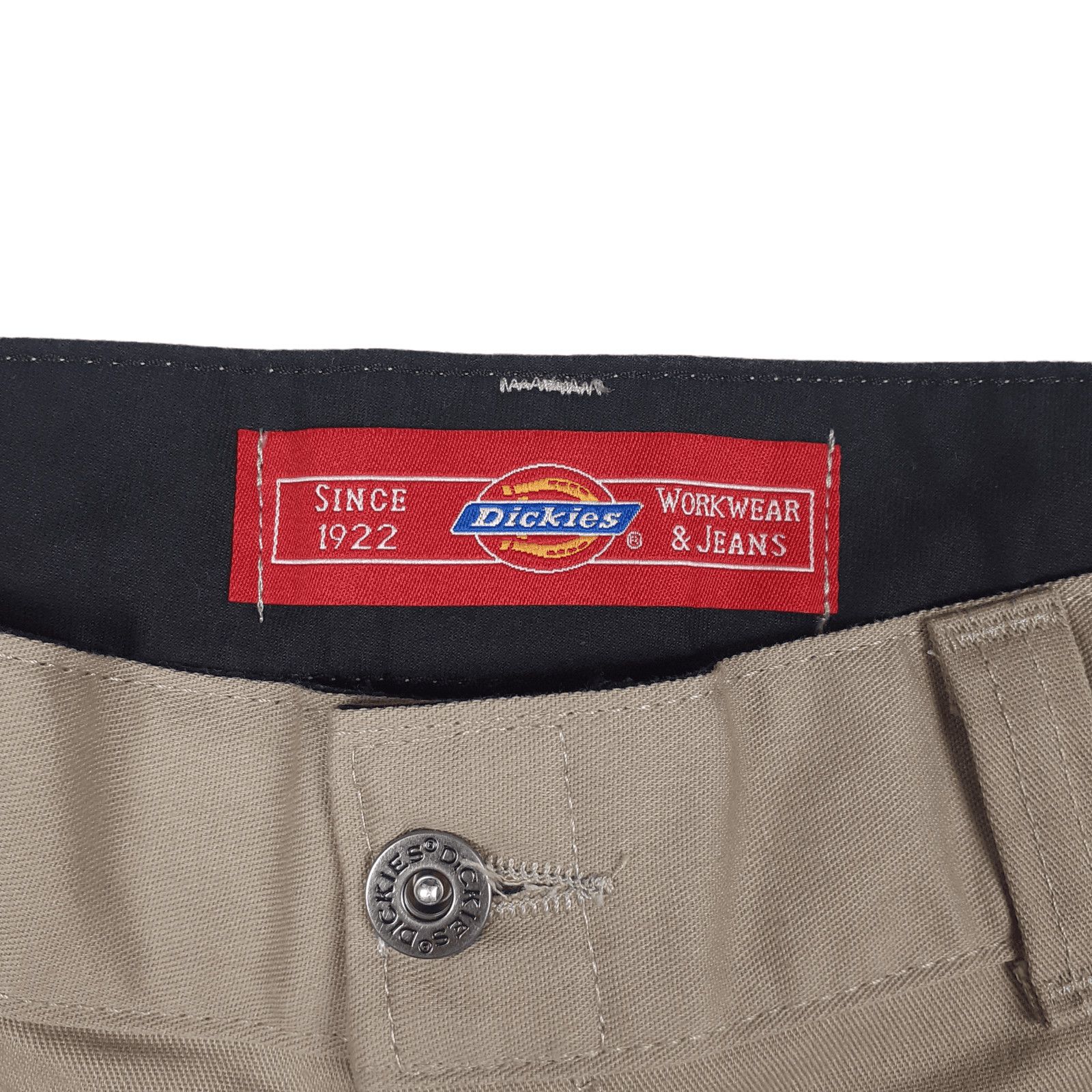Dickies × Vintage VIntage Dickies Flex Workwear Y2K Beige Shorts Streetwear Size US 36 / EU 52 - 4 Thumbnail