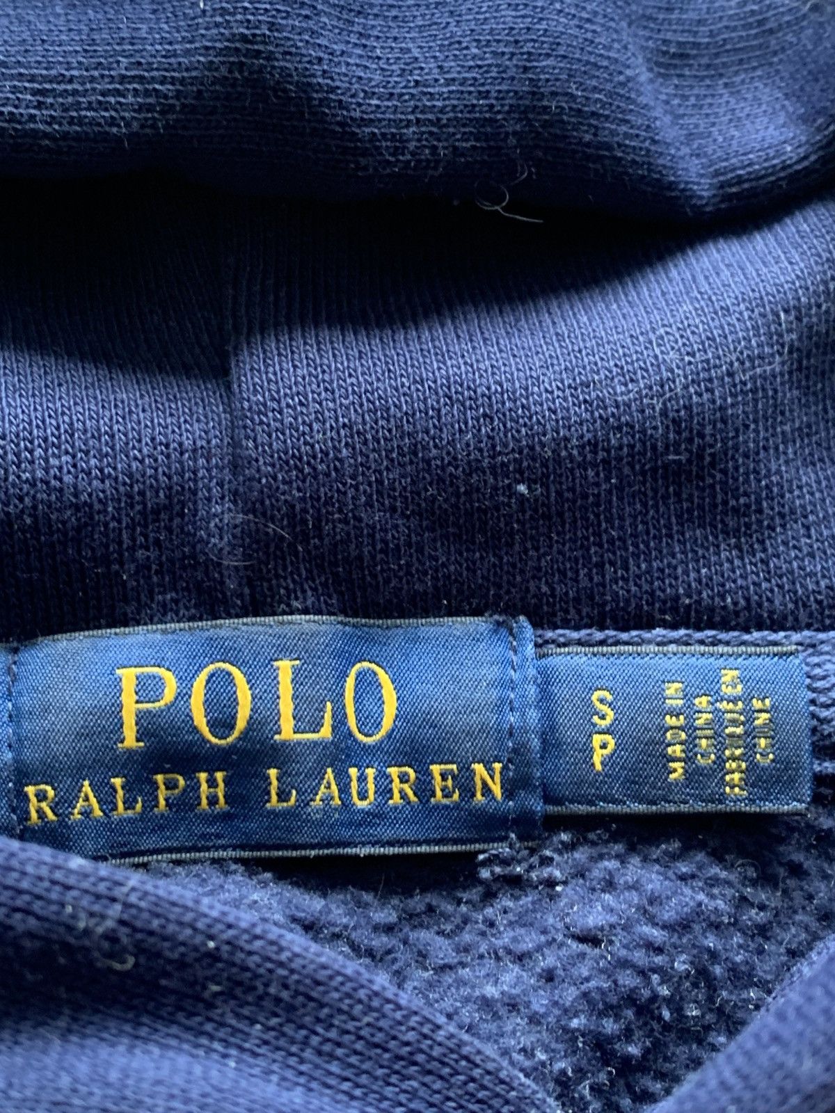 Polo Ralph Lauren Polo Ralph Lauren CP-93 Patchwork Hoodie RL67 Size S Size US S / EU 44-46 / 1 - 8 Thumbnail