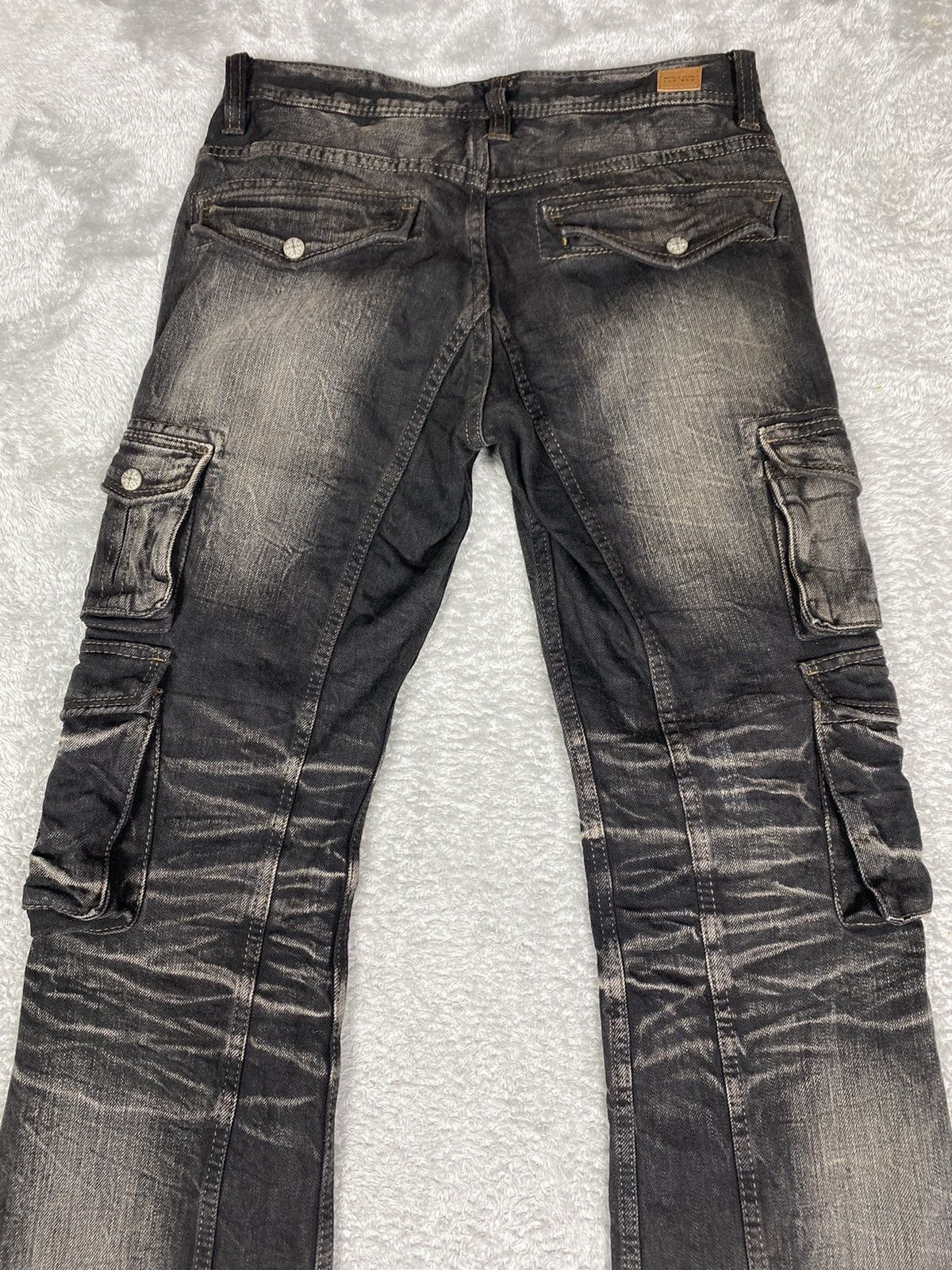 Tornado Mart Nicole Club Bondage Cargo Pants. S0271 Size US 31 - 12 Thumbnail