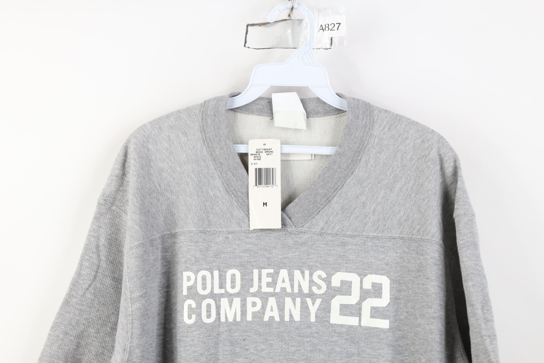 Polo Ralph Lauren Deadstock Vintage 90s Ralph Lauren Football Jersey T-Shirt Size US M / EU 48-50 / 2 - 2 Thumbnail