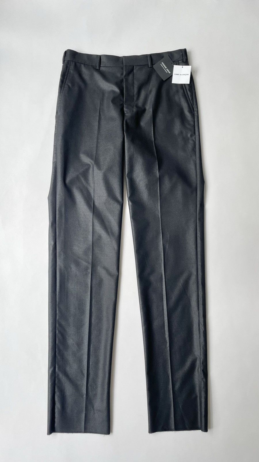 Comme des Garcons S/S 15 Black ‘Shimmer Grid Check’ Trousers Size US 34 / EU 50 - 15 Thumbnail