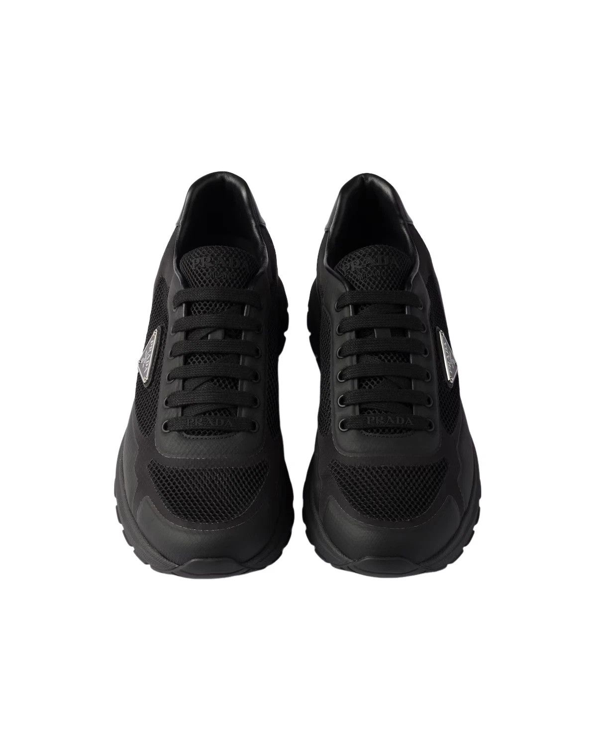 Prada PRADA Prax 2.0 Black Sneakers New & Authentic Size US 12 / EU 45 - 3 Thumbnail