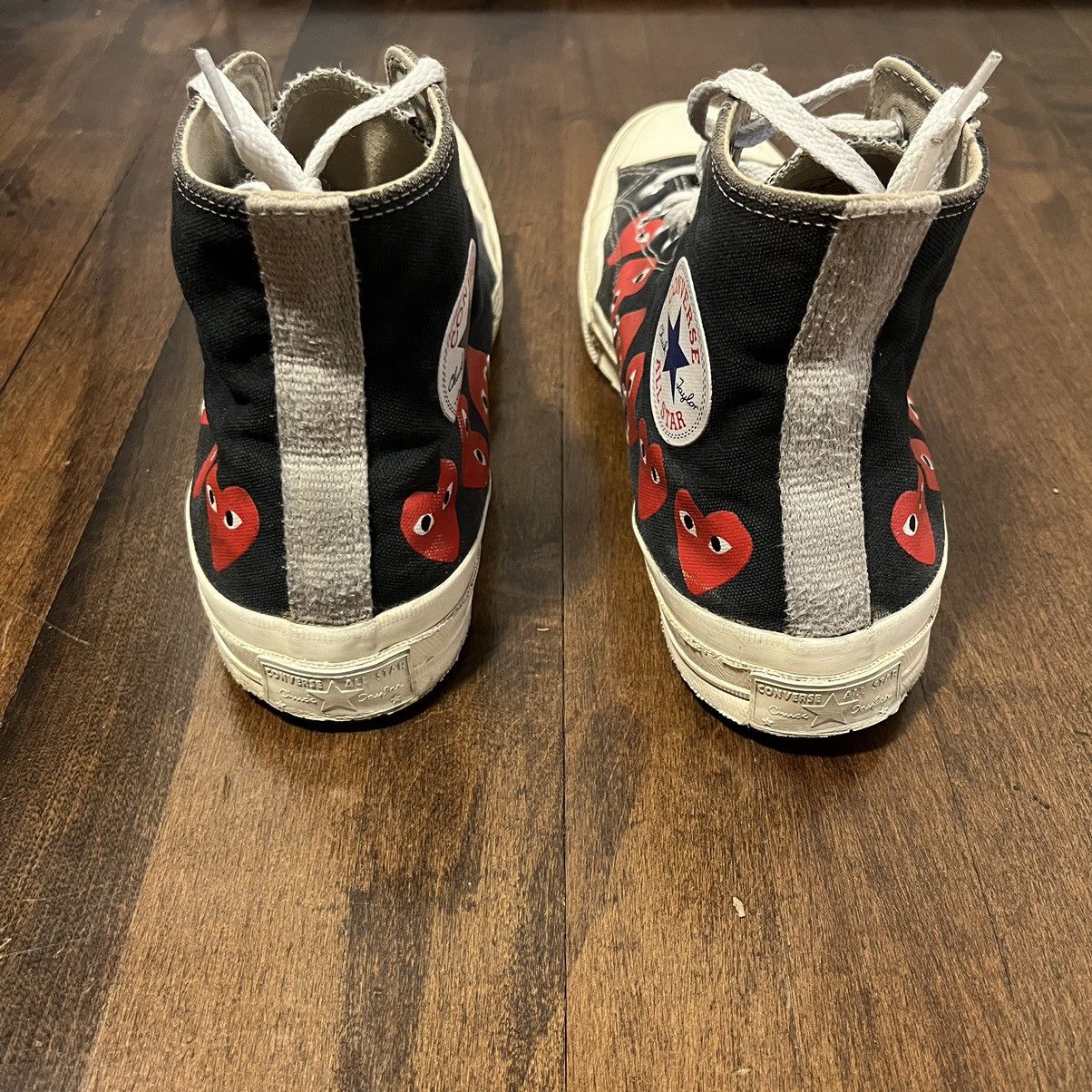 Comme des Garcons PLAY × Converse Commes des Garçons Play SAMPLE Converse Chuck Taylors Size US 9 / EU 42 - 4 Thumbnail