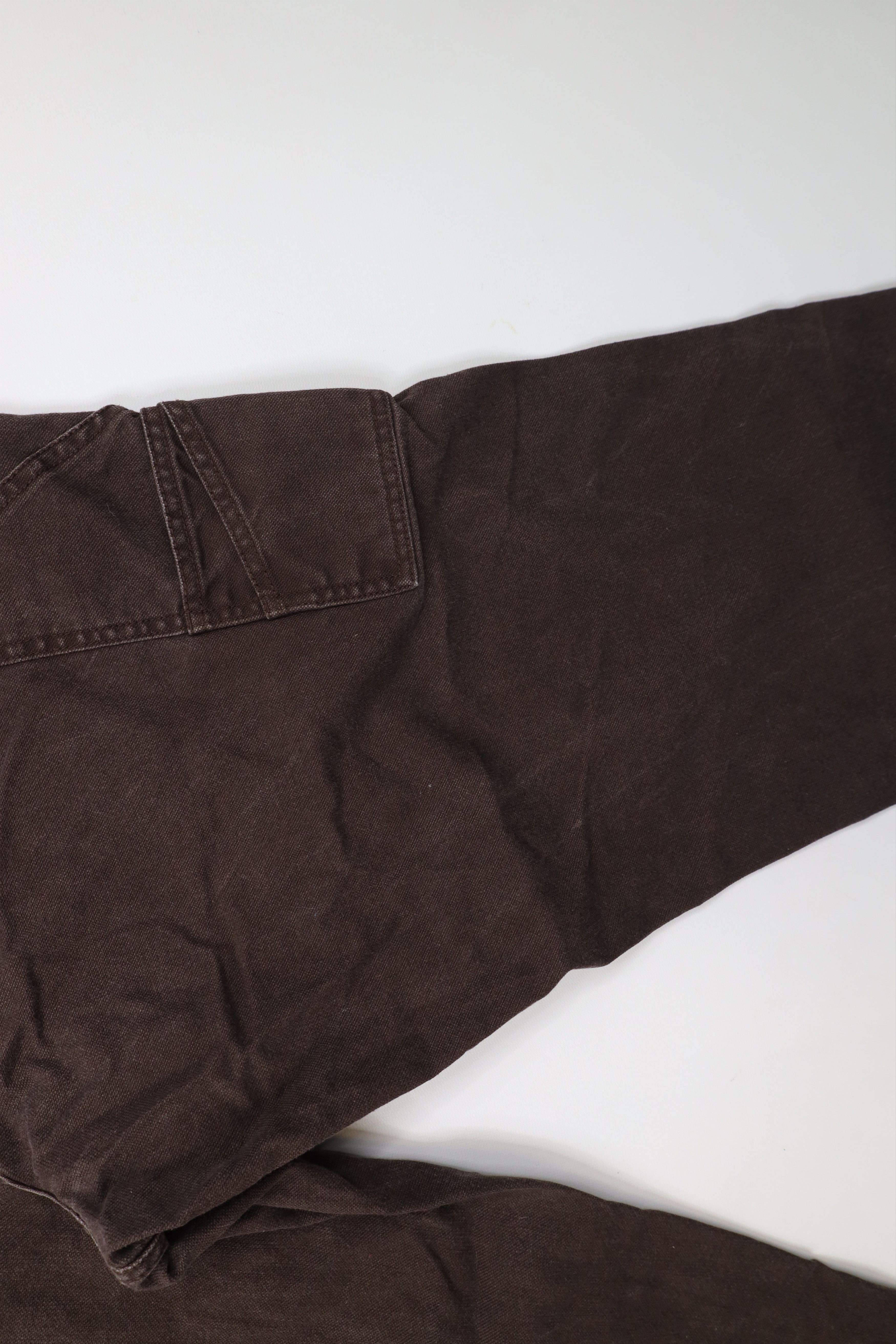 Vintage Vintage Y2K Streetwear Wide Leg Canvas Dungaree Pants Brown Size US 42 / EU 58 - 14 Thumbnail
