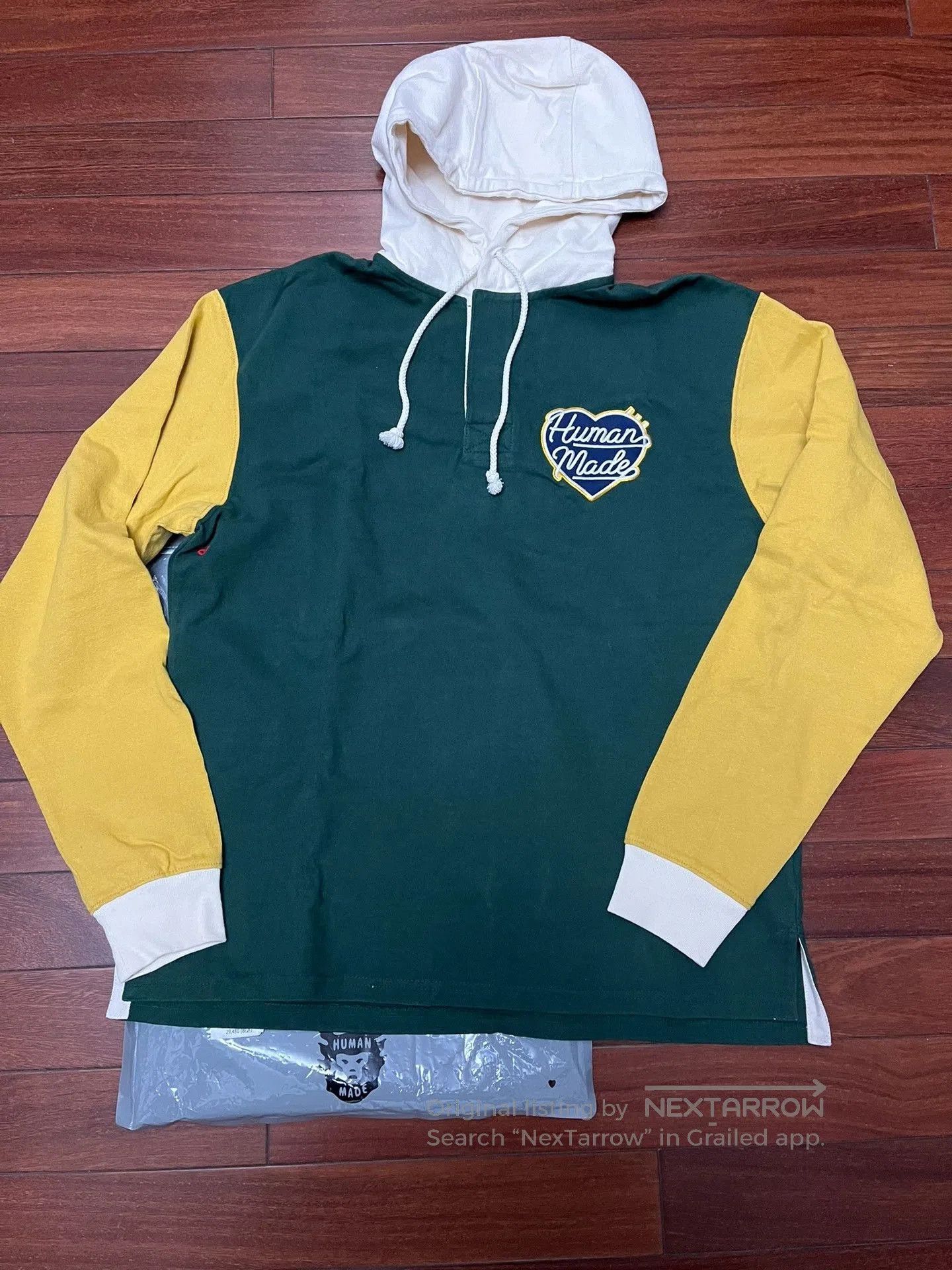 Human Made Human Made Hooded Rugby Polo. Size US S / EU 44-46 / 1 - 2 Thumbnail