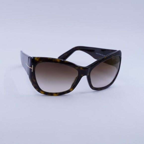 NEW TOM FORD FT0460/S 52G SUNGLASSES TF460 52G HAVANA WOMEN CAT EYE EYEWEAR NEW TOM FORD FT0460/S 52G SUNGLASSES TF460 52G HAVANA WOMEN  main image 2