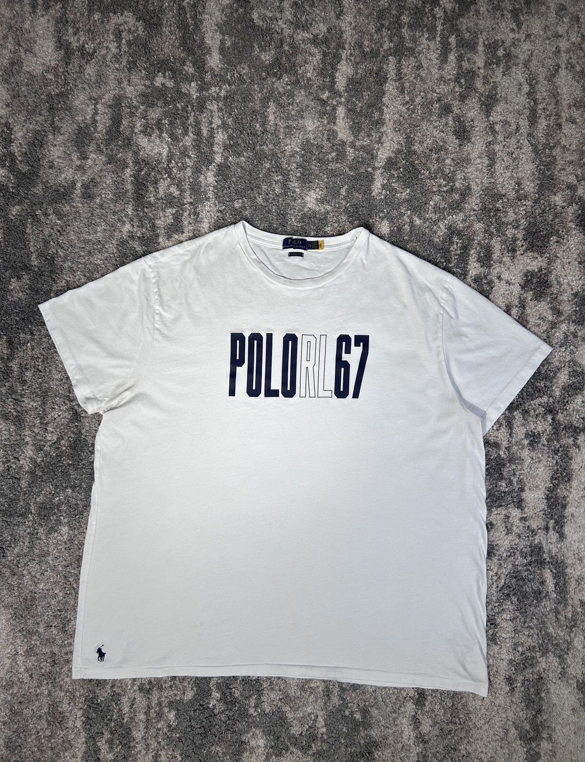 Polo Ralph Lauren × Vintage Polo Ralph Lauren Sport 67 Tee XXL Size US XXL / EU 58 / 5 - 1 Thumbnail