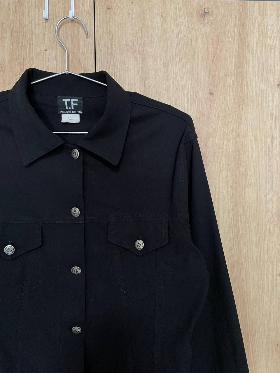 Luxe Tom Ford black stretch women’s blazer S-M Size S / US 4 / IT 40 - 3 Thumbnail